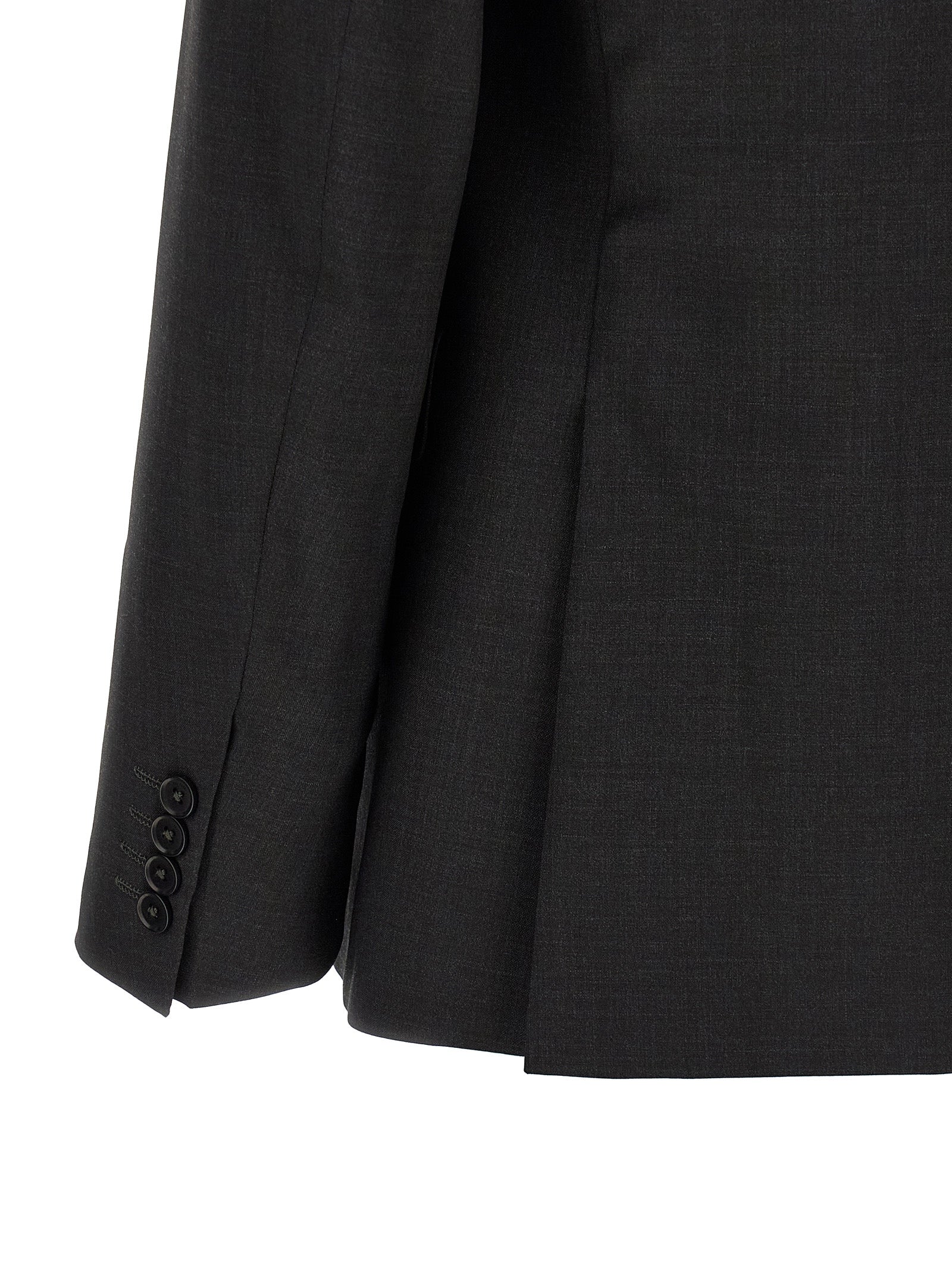 Pal Zileri Gray Wool Two-Piece Suit