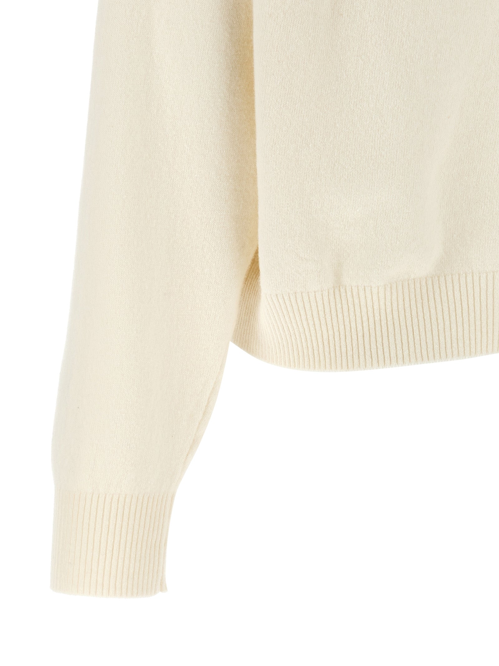 Alberta Ferretti White Virgin Wool Cardigan