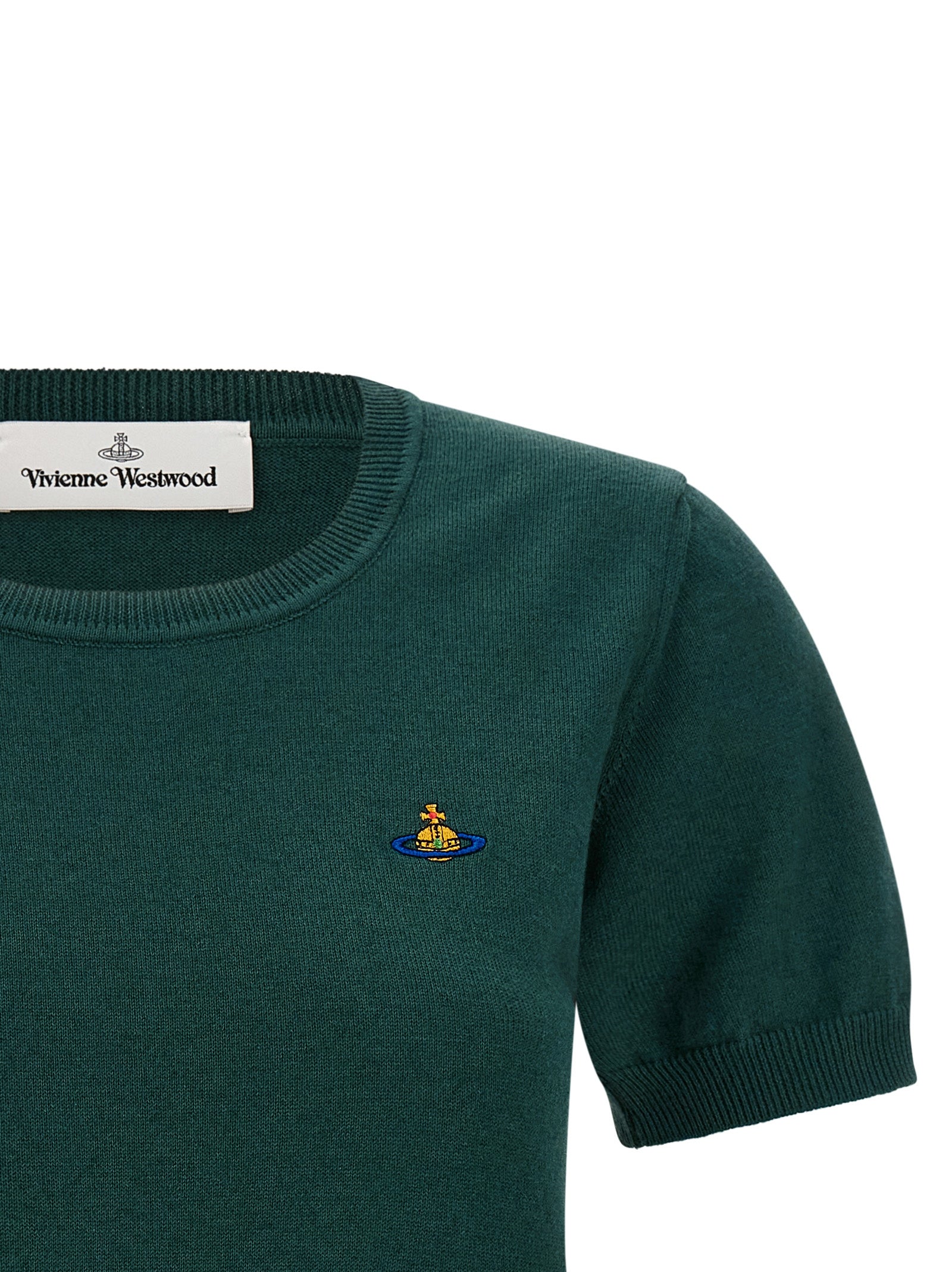 Vivienne Westwood Bicolor Cotton Shortsleeve Shirt