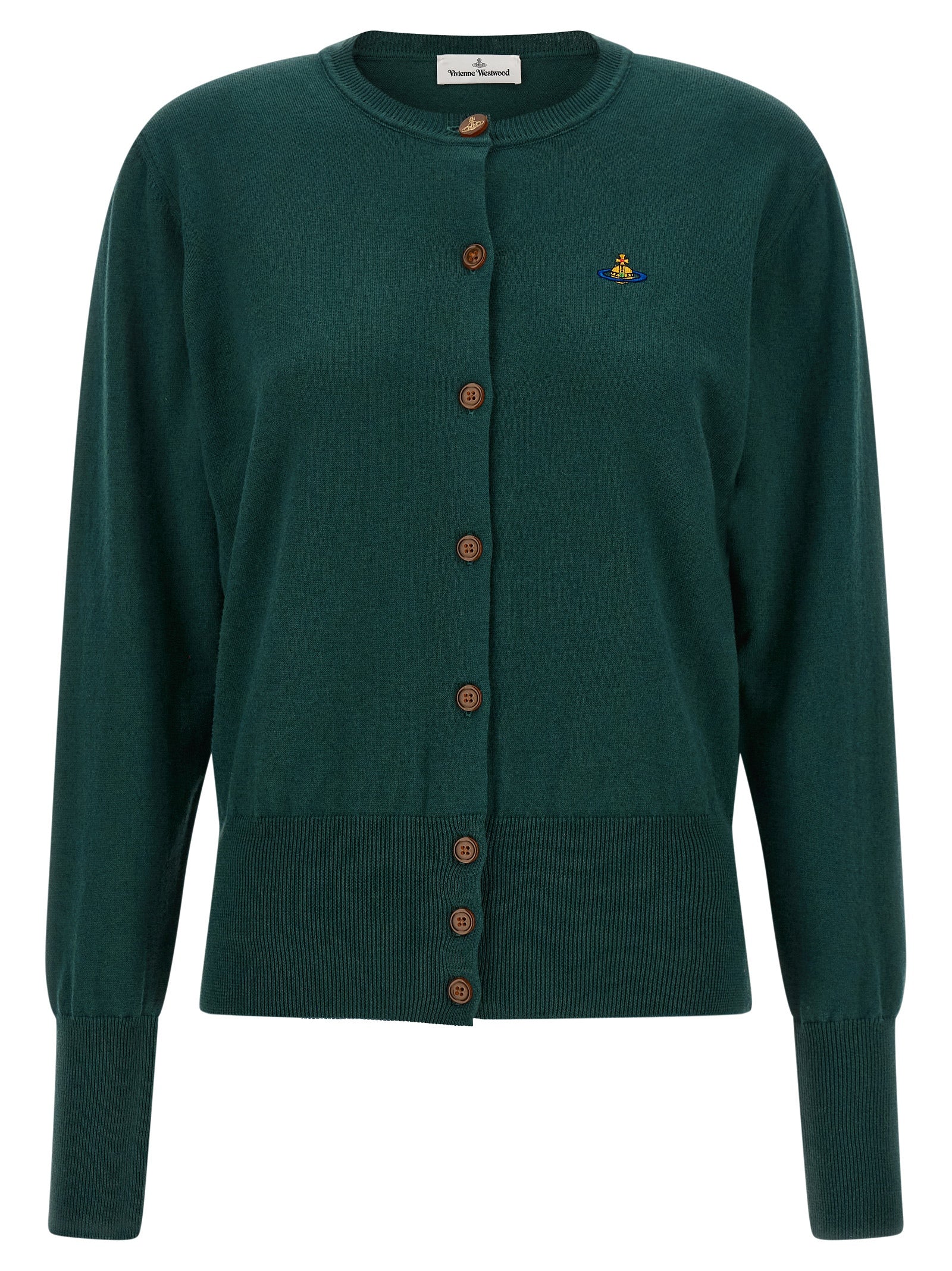 Vivienne Westwood Bicolor Cotton Cardigan