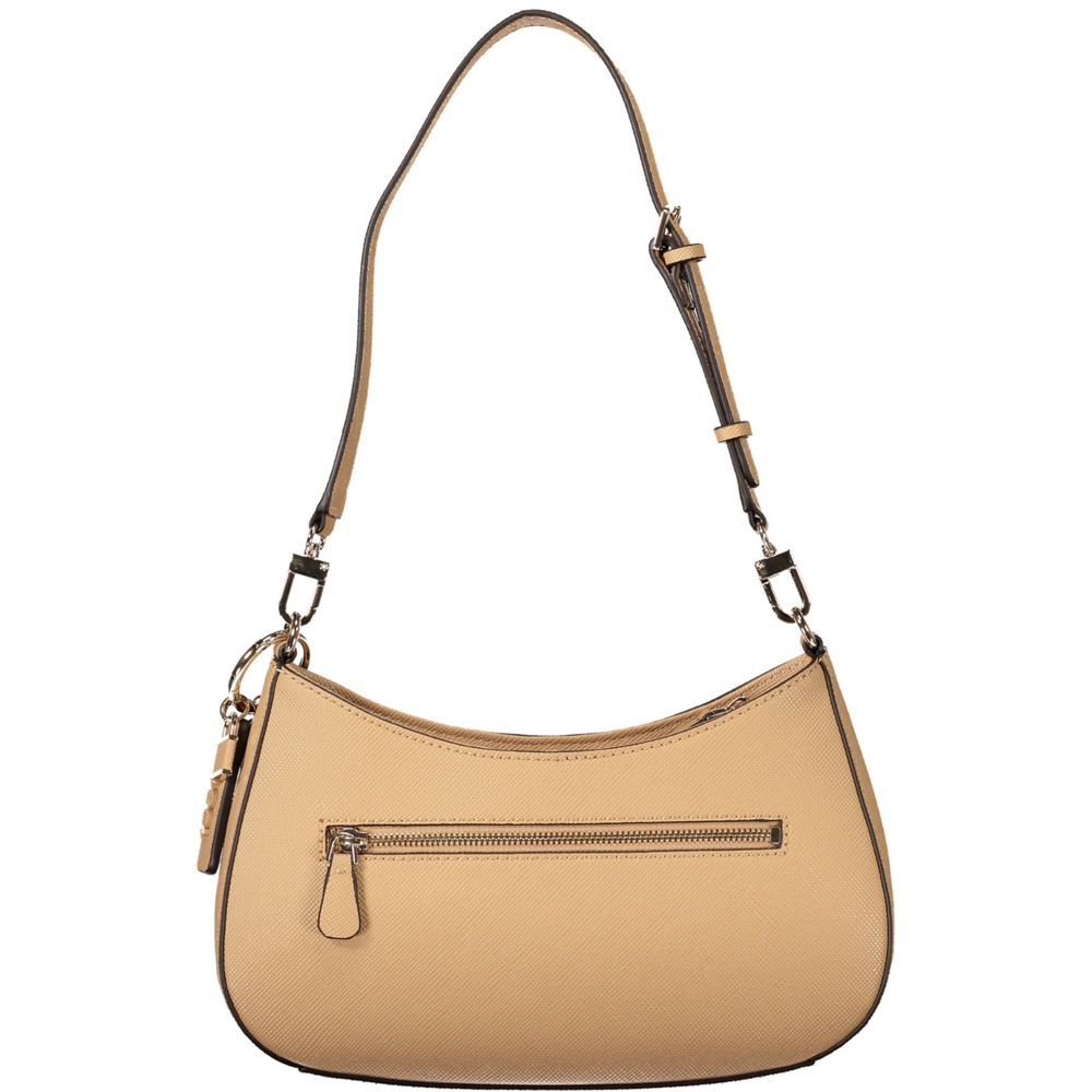 Guess Jeans Beige Polyurethane Women's Bag