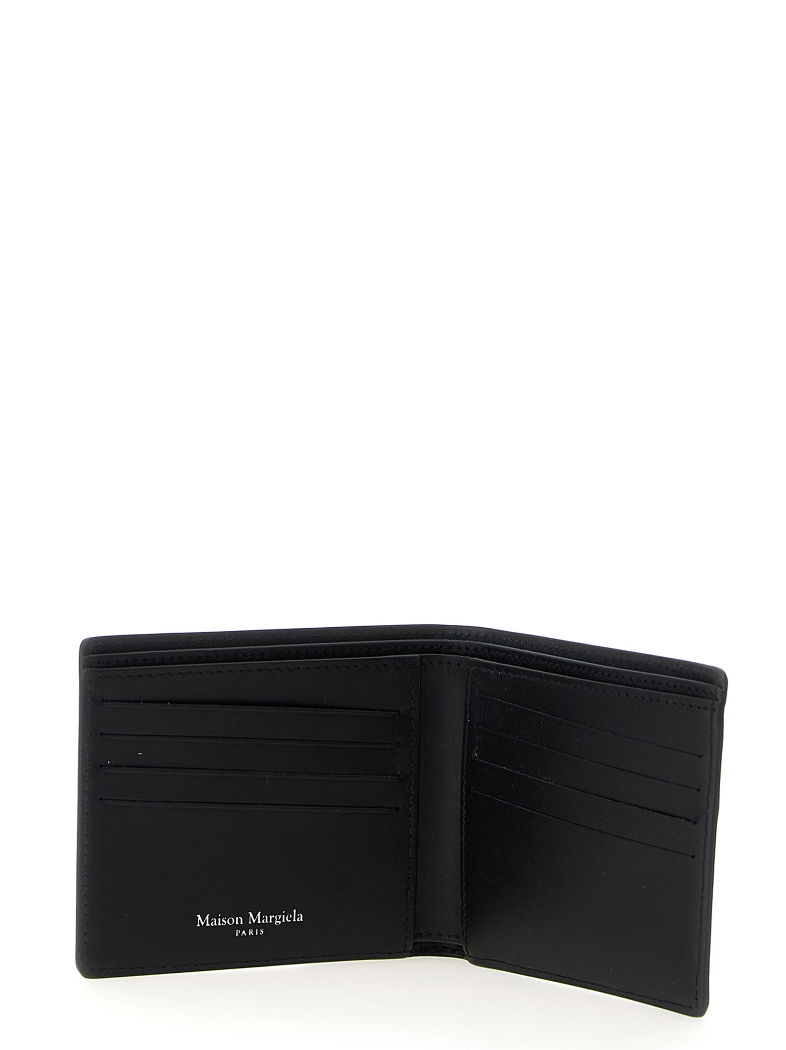 Maison Margiela Black Leather Wallet