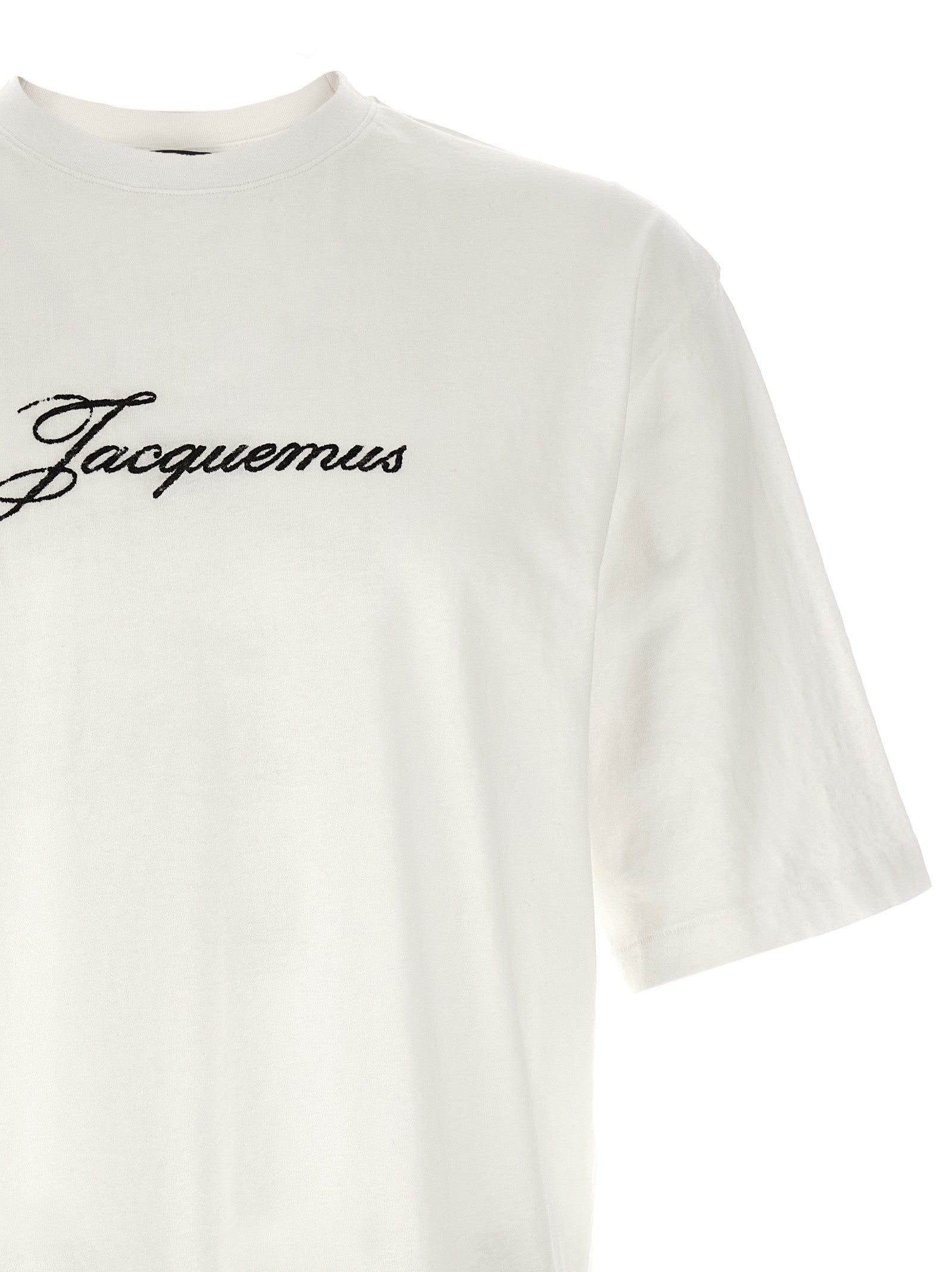 Jacquemus White Cotton T-Shirt