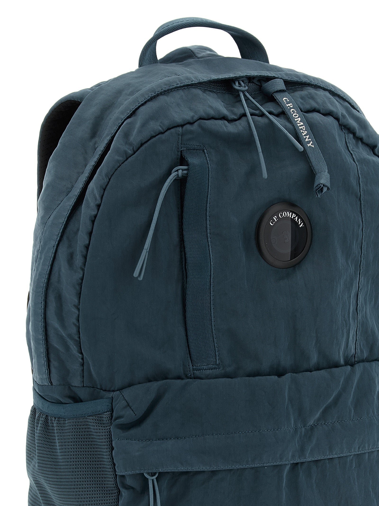 C.P. Company Blue Polyamide Backpack