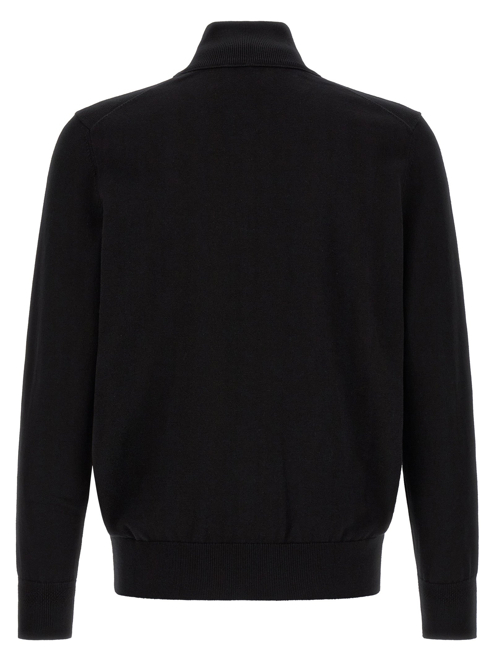 Hugo Boss Black Cotton Cardigan