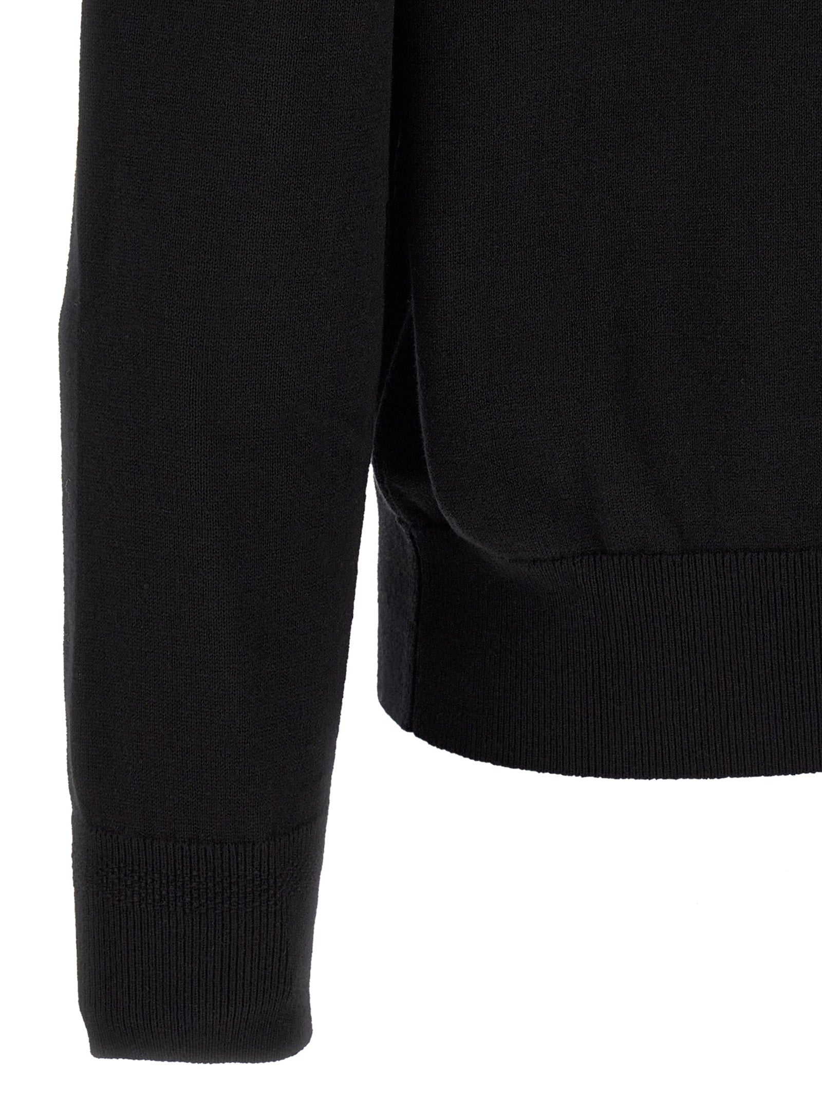 Hugo Boss Black Cotton Cardigan