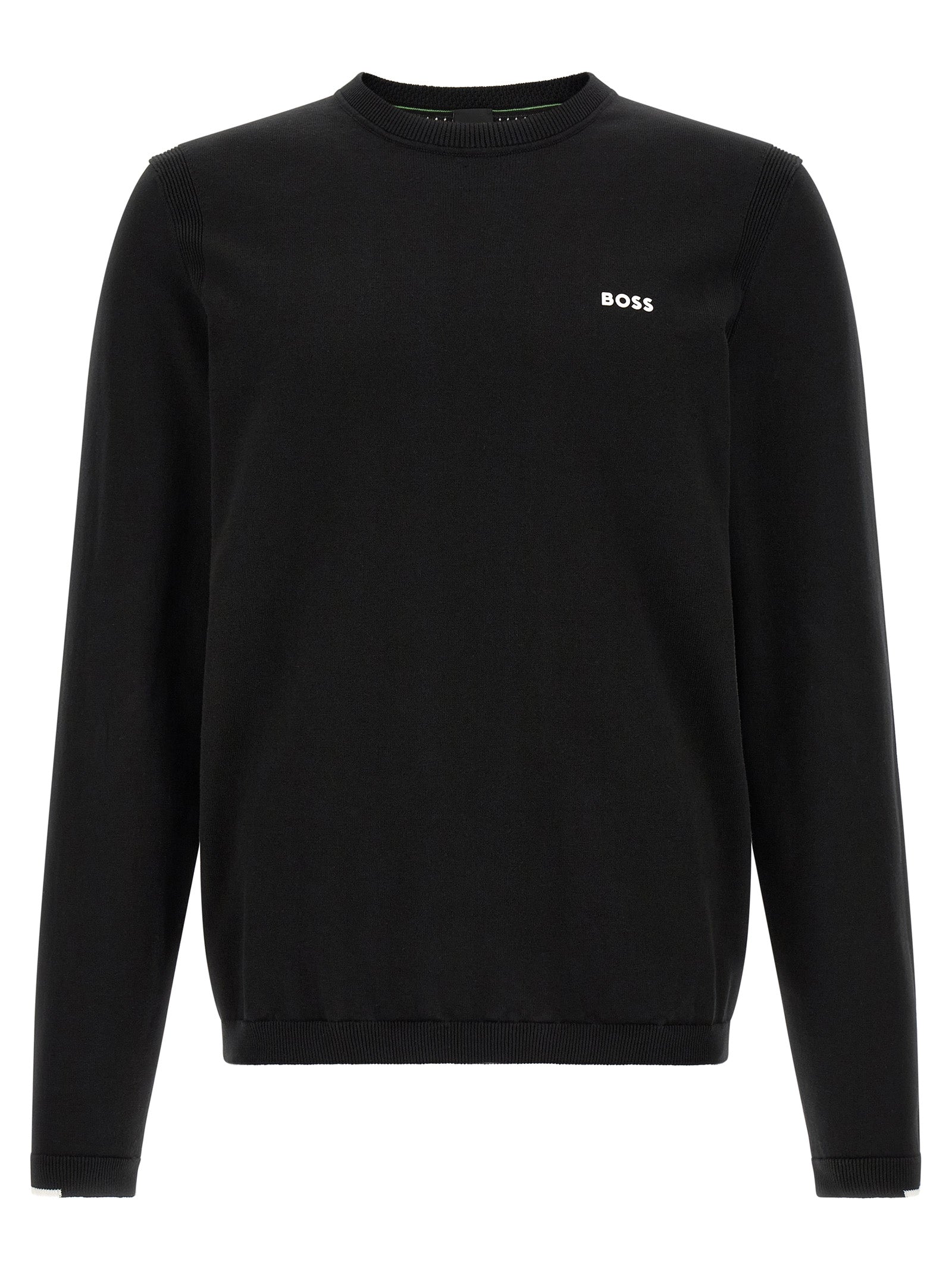 Hugo Boss Black Cotton Cardigan