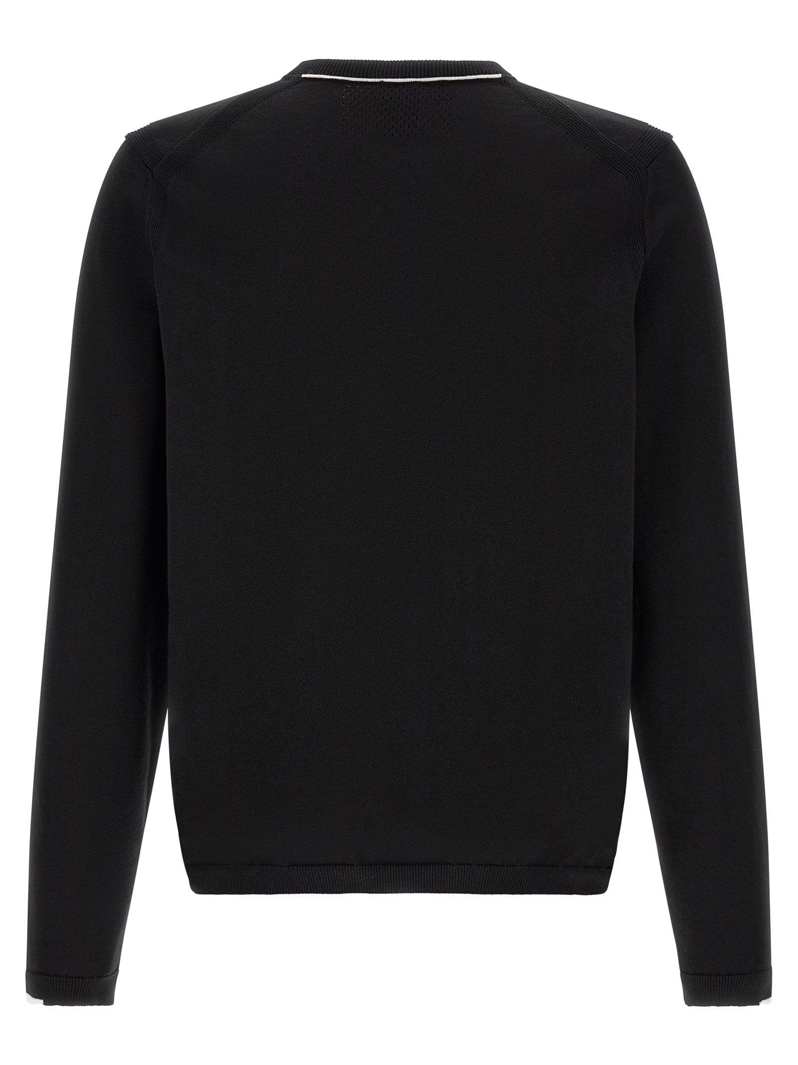 Hugo Boss Black Cotton Cardigan
