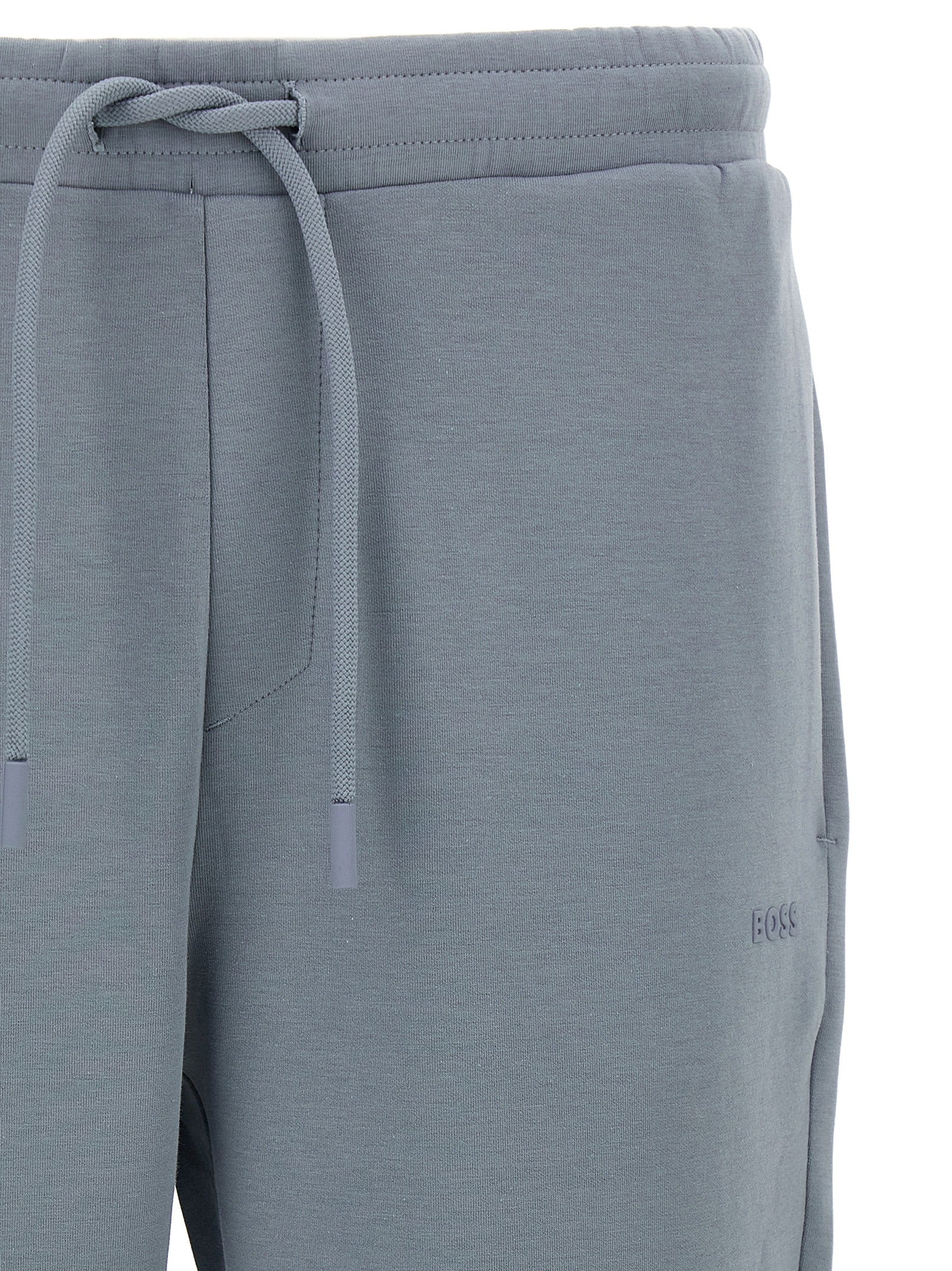 Hugo Boss Gray Cotton Joggers (Workout Pants)