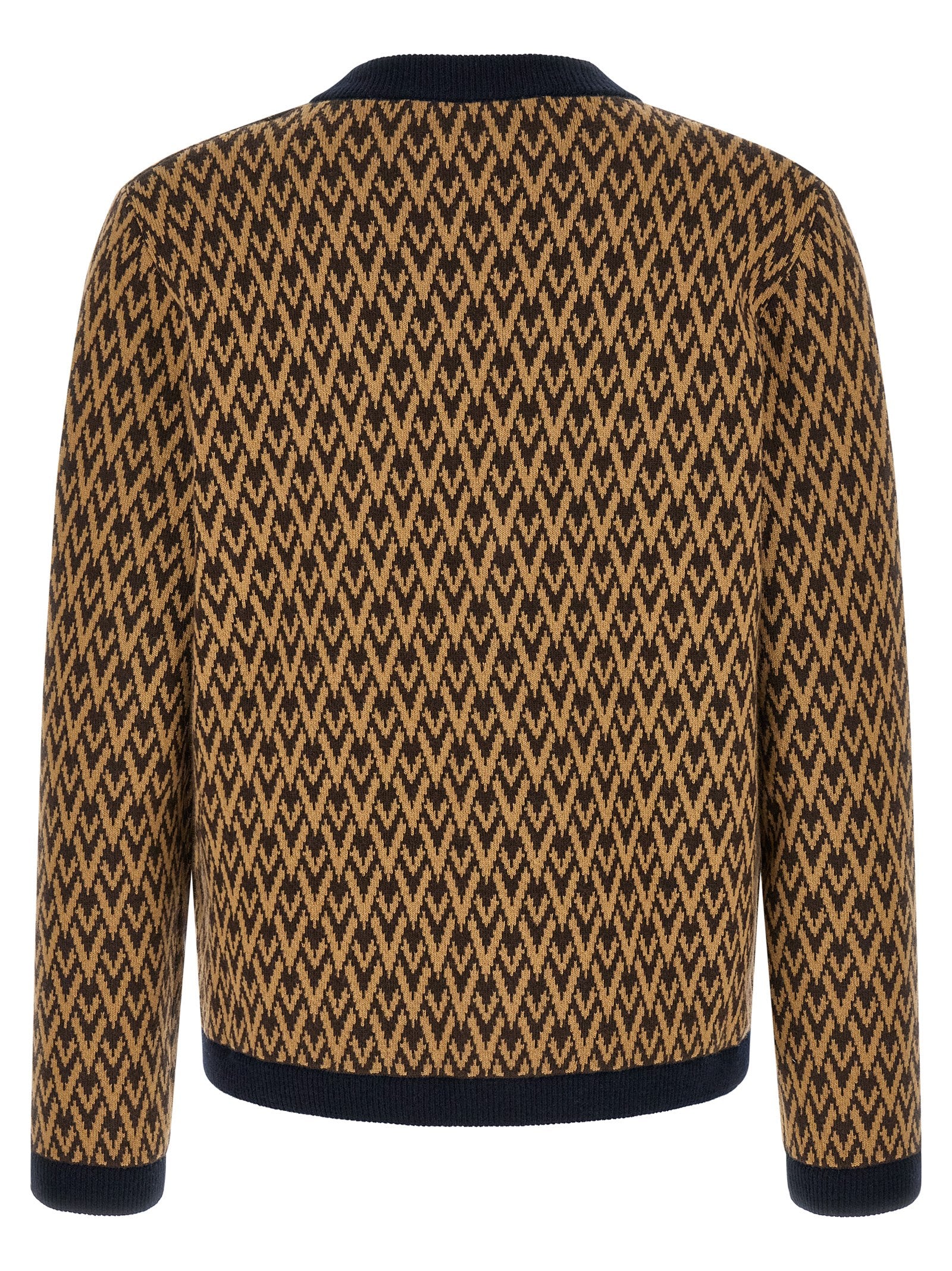 Valentino Garavani Multicolor Cashmere Cardigan