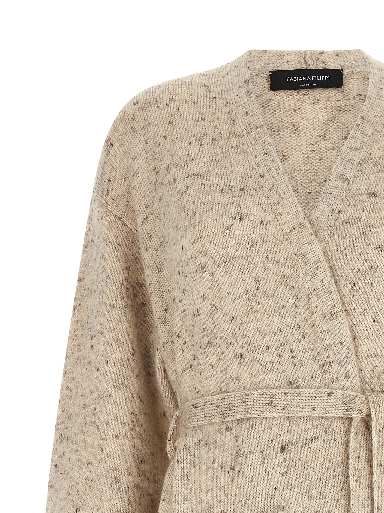 Fabiana Filippi Beige Wool Cardigan