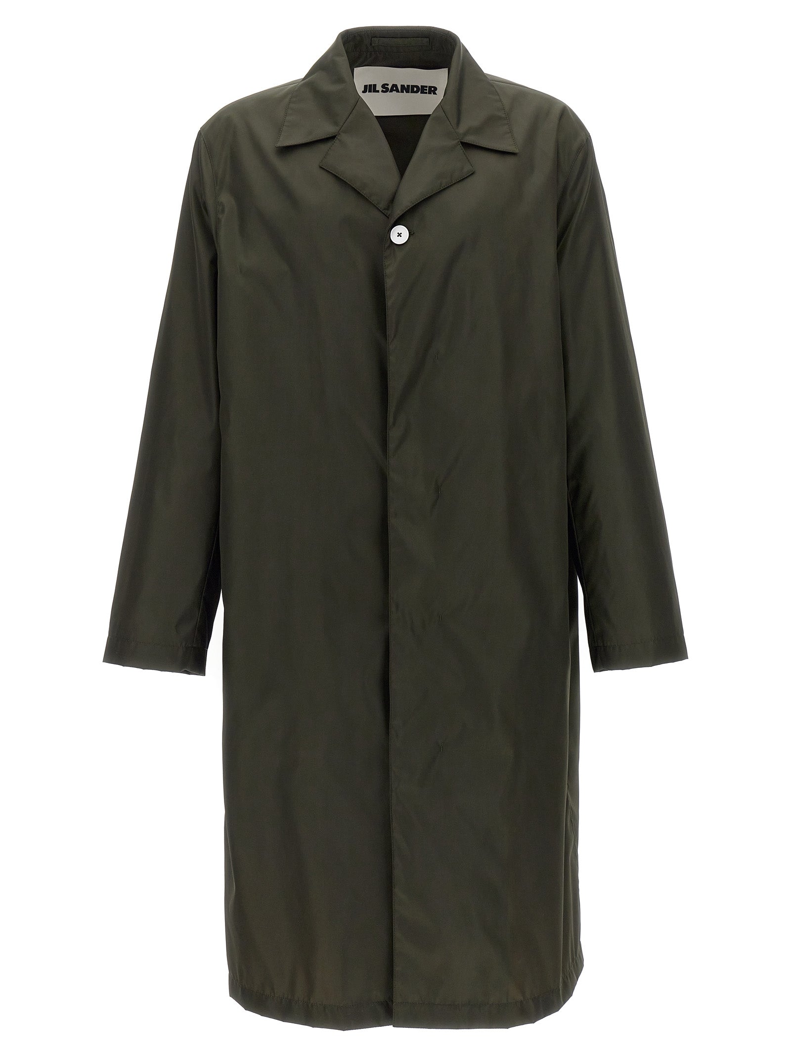 Jil Sander Bicolor Polyamide Coat