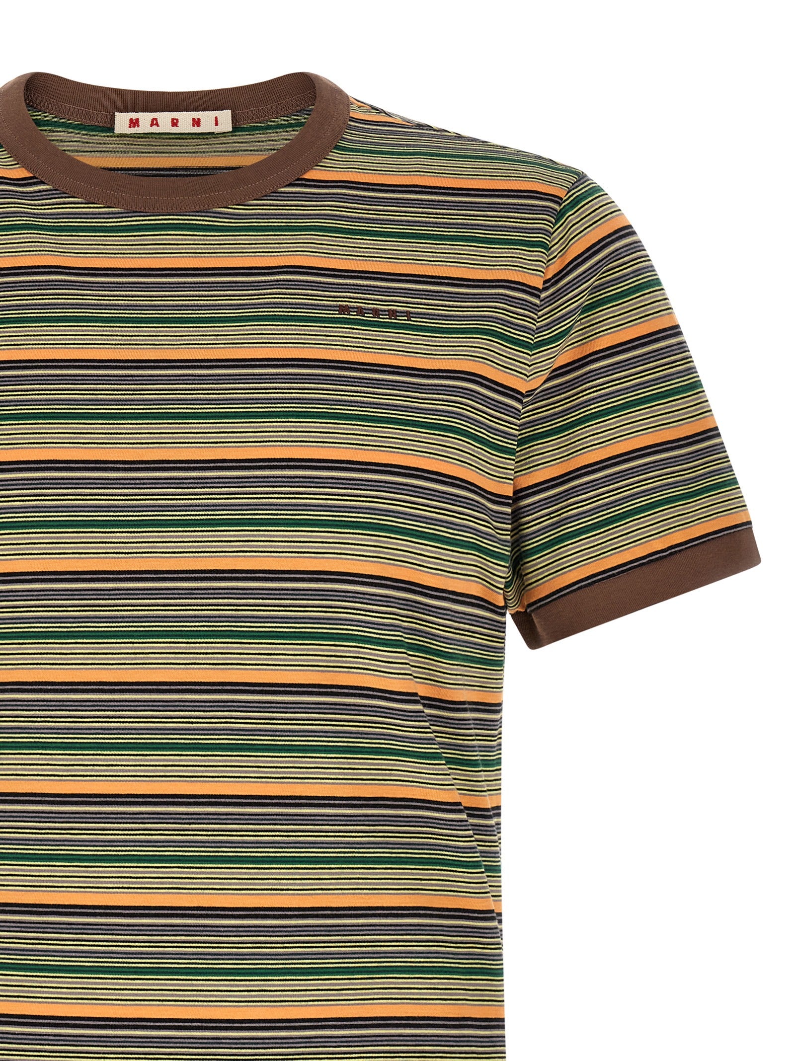Marni Multicolor Cotton T-Shirt