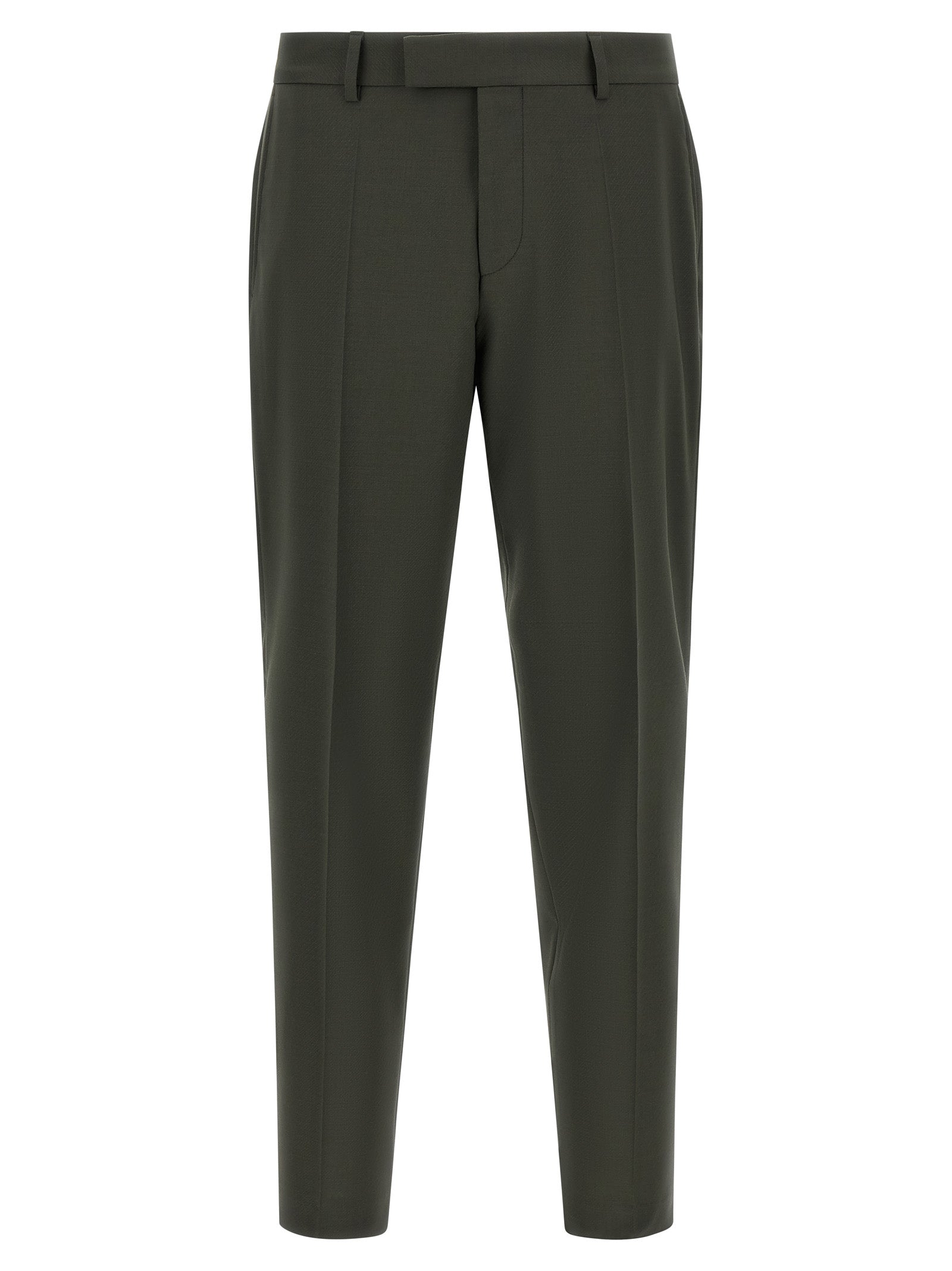 Hugo Boss Bicolor Virgin Wool Pants