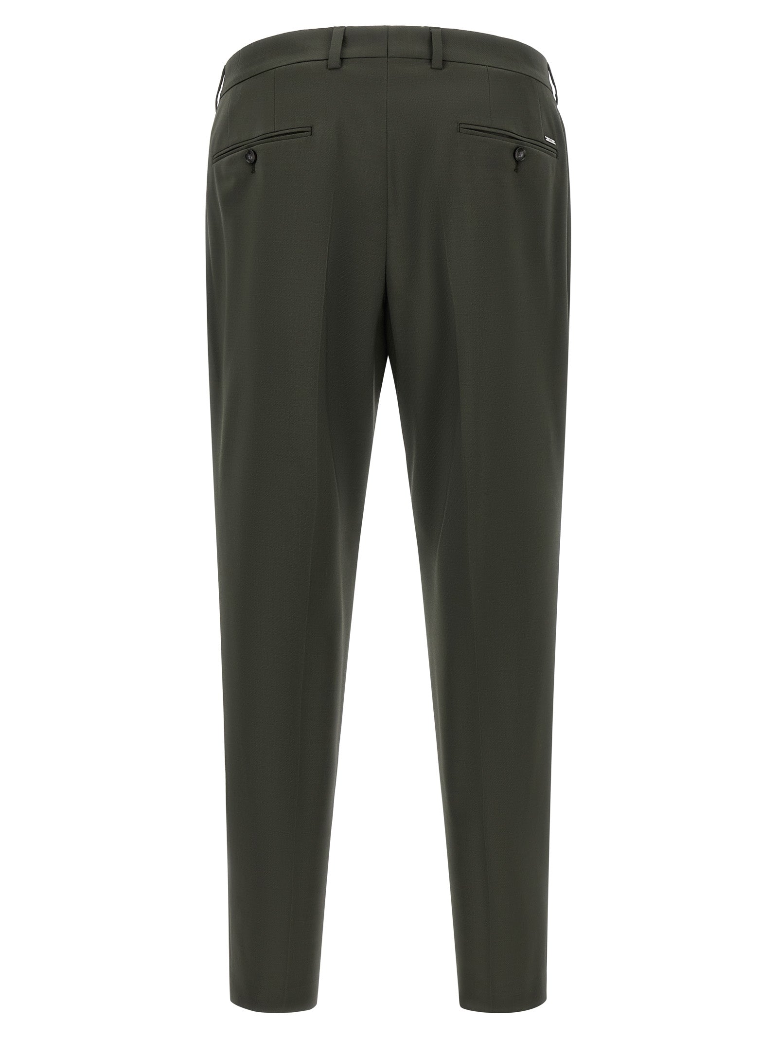 Hugo Boss Bicolor Virgin Wool Pants
