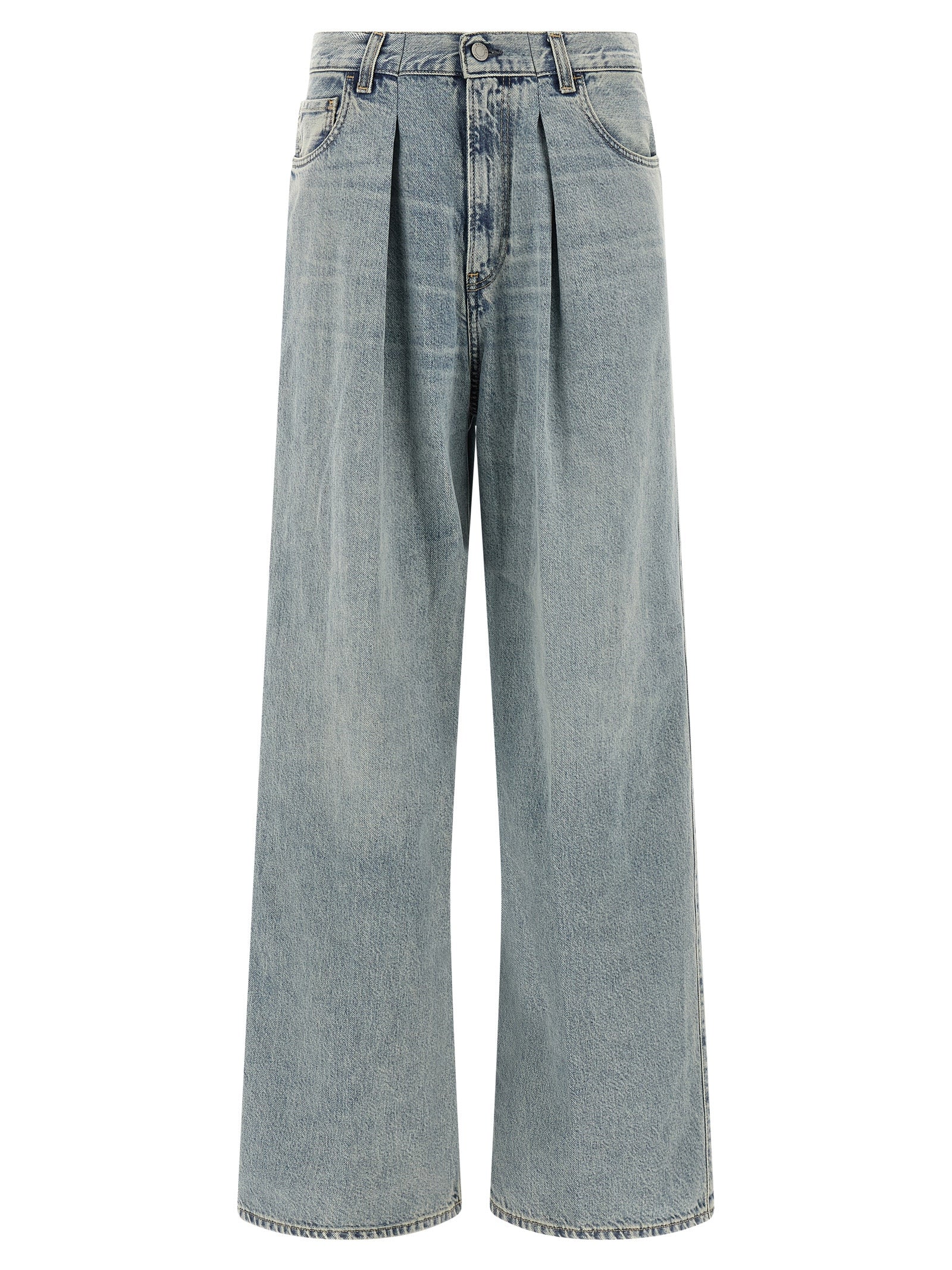 Haikure Blue Cotton Jeans Denim