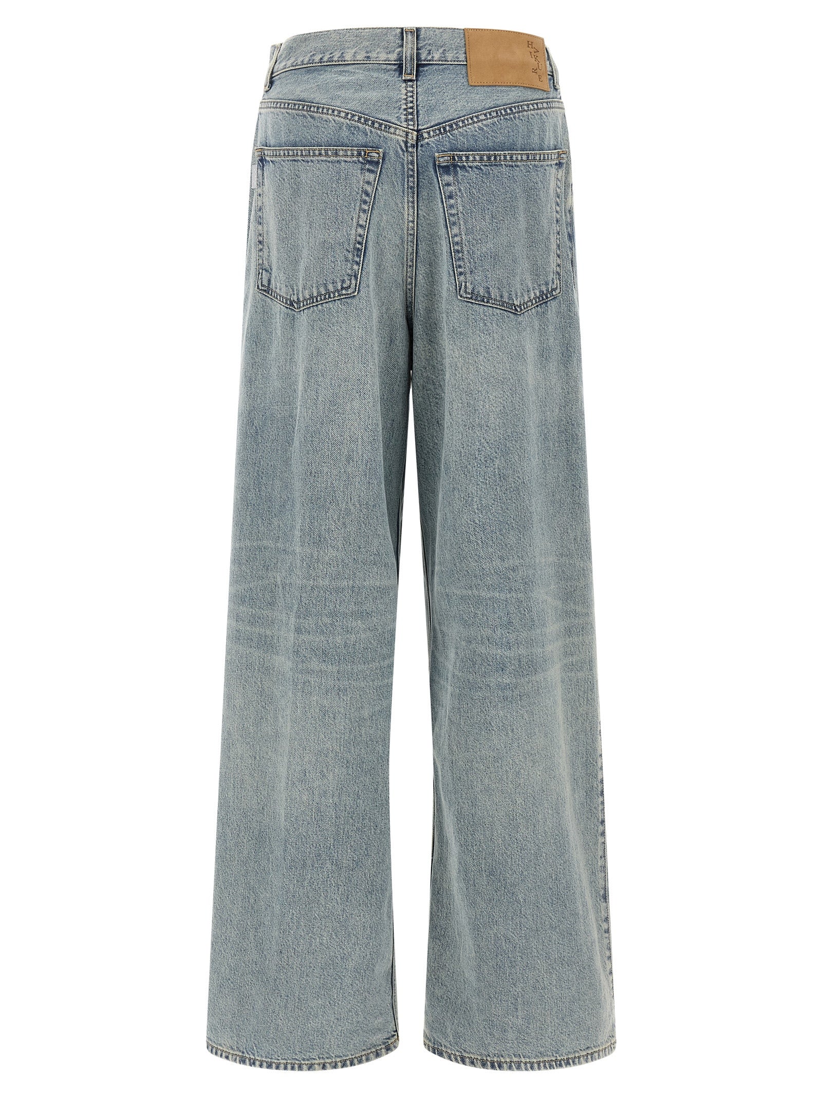 Haikure Blue Cotton Jeans Denim