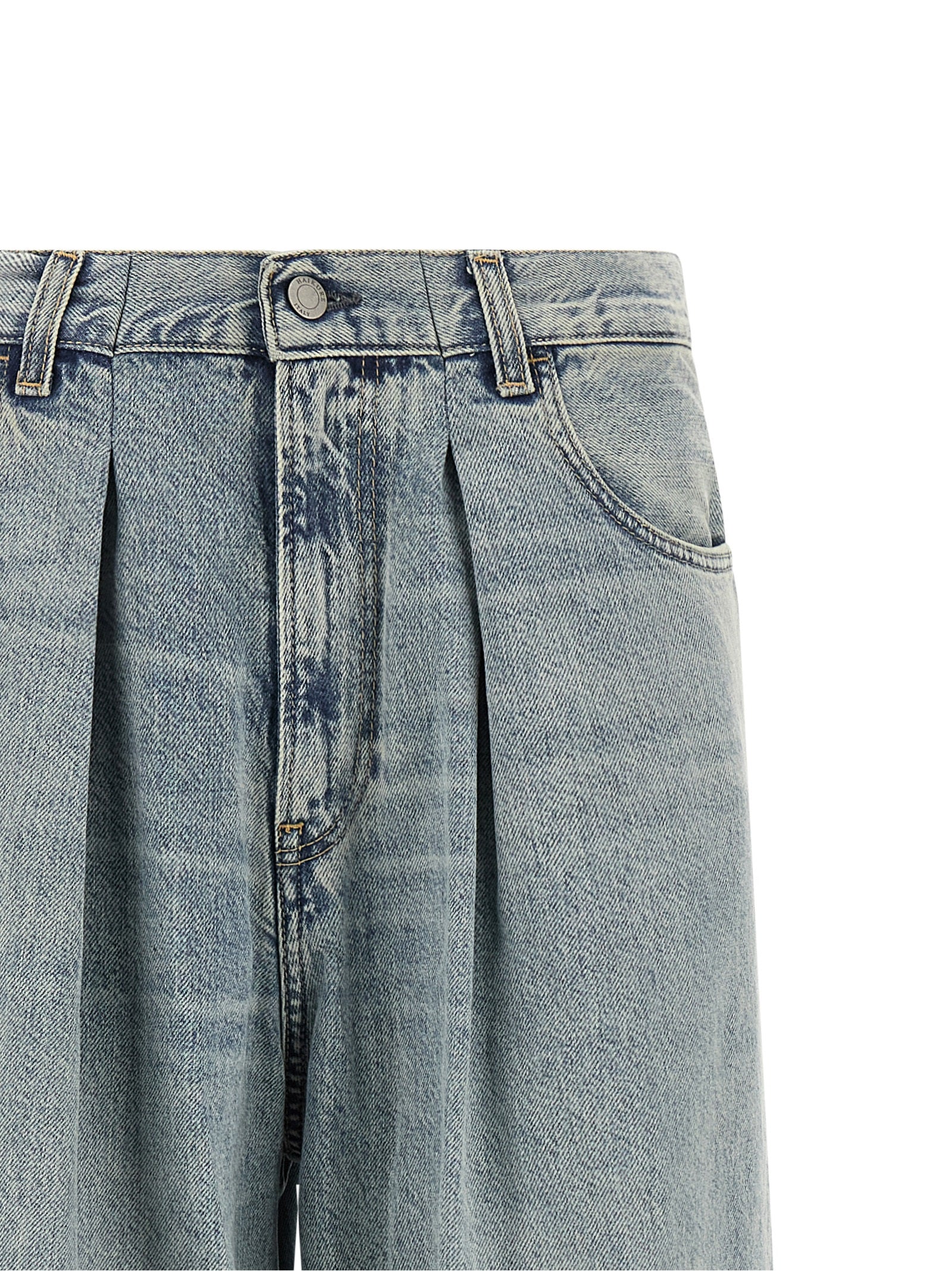 Haikure Blue Cotton Jeans Denim