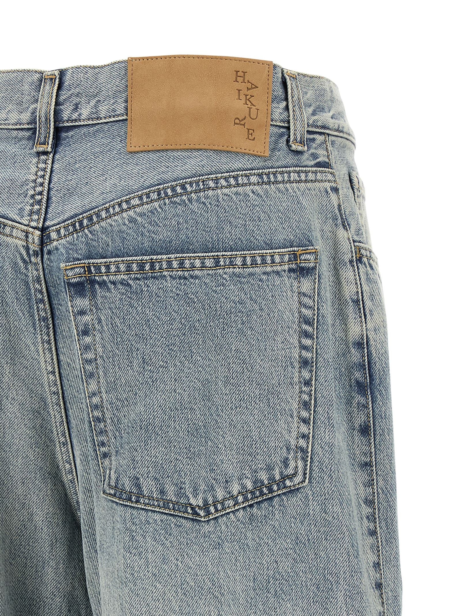 Haikure Blue Cotton Jeans Denim
