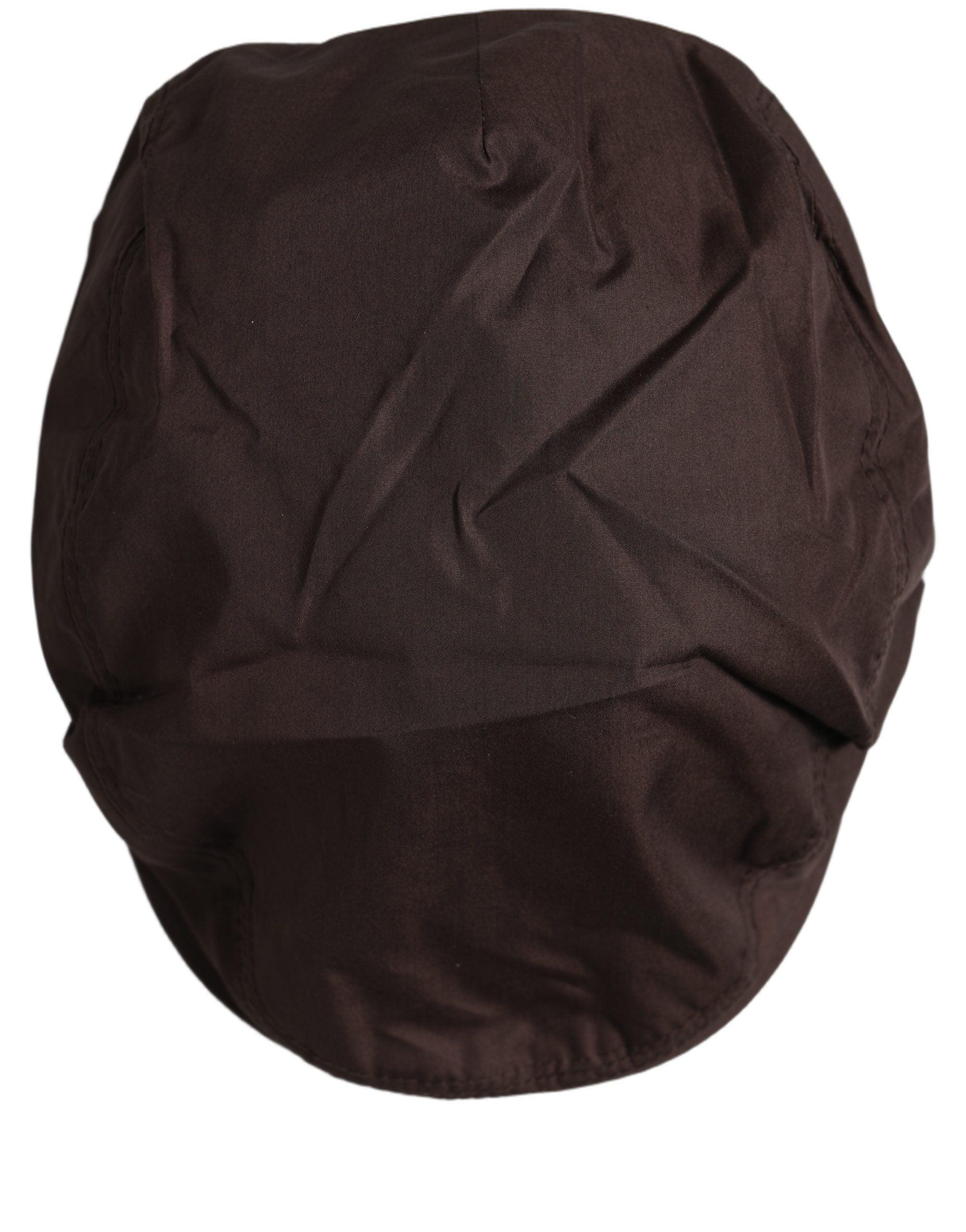 Dolce & Gabbana Men Brown Cotton Newsboy Capello Cabbie Hat