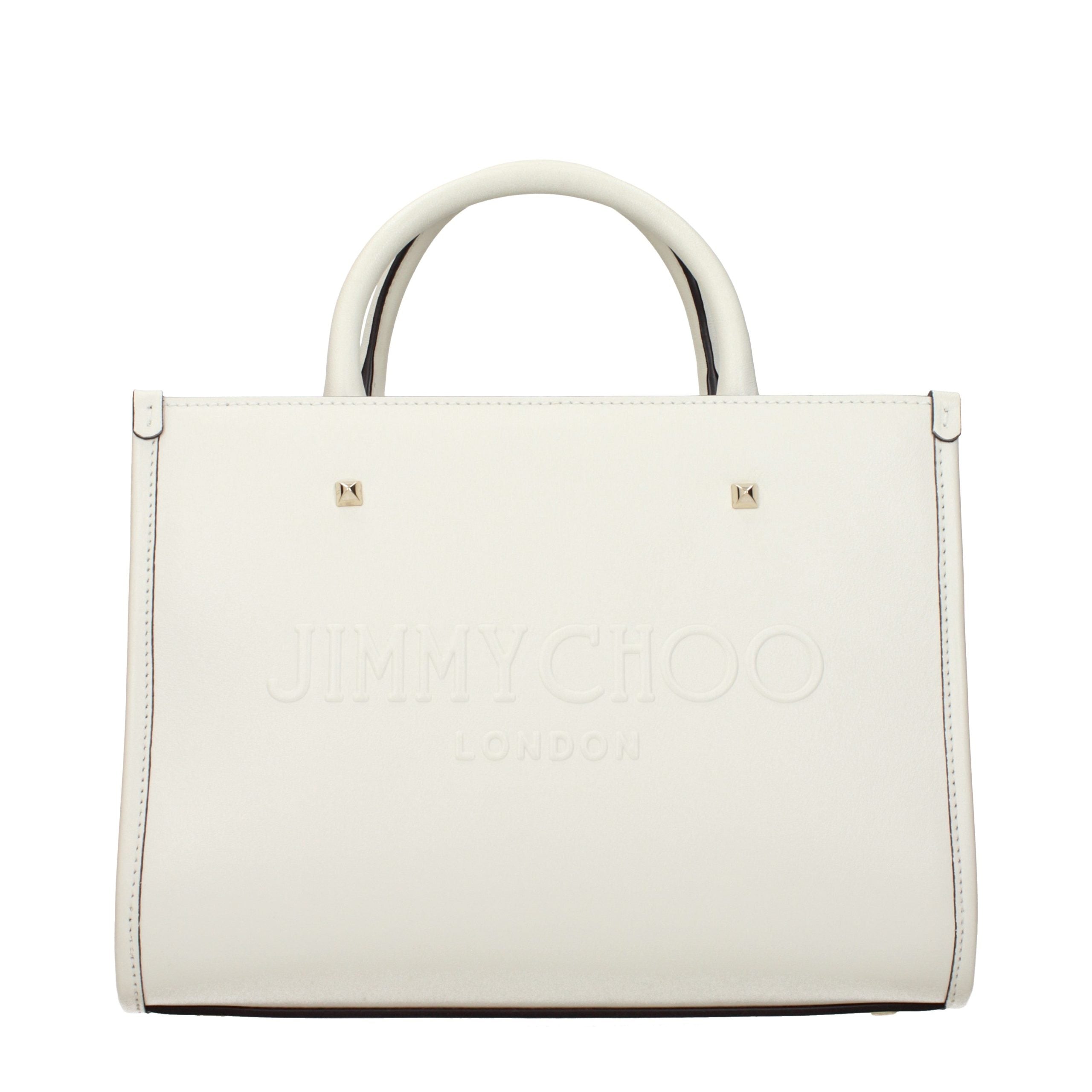Jimmy Choo White Leather Handbag