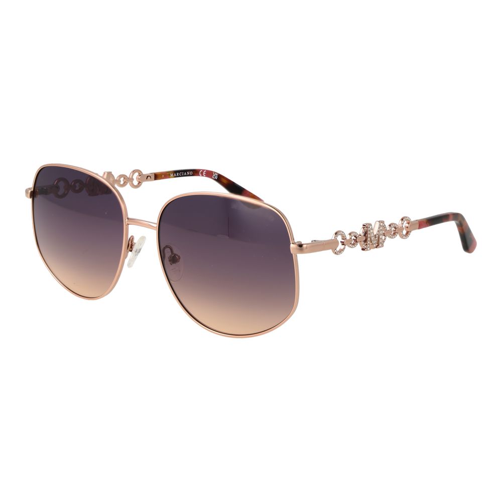 Marciano by Guess Rose Gold Metal Sunglasses