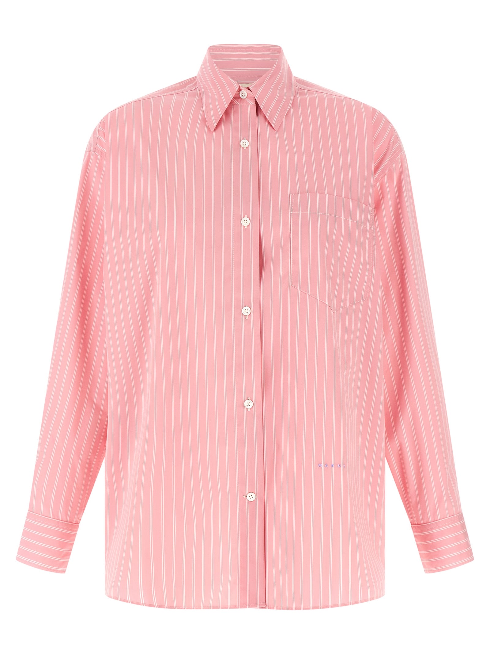 Marni Multicolor Cotton Blouse