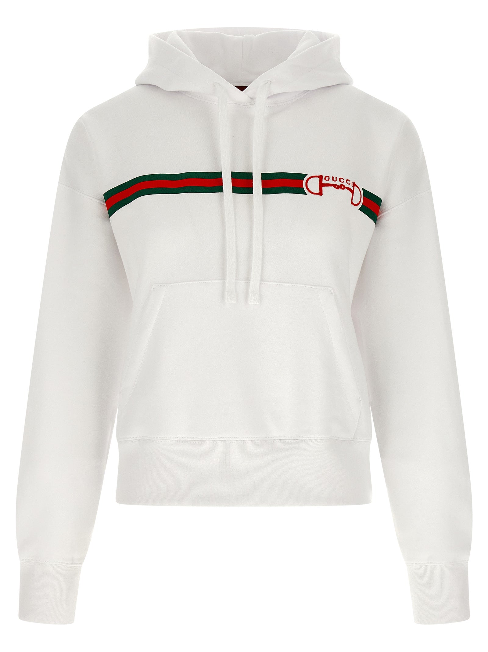 Gucci White Cotton Hoodie