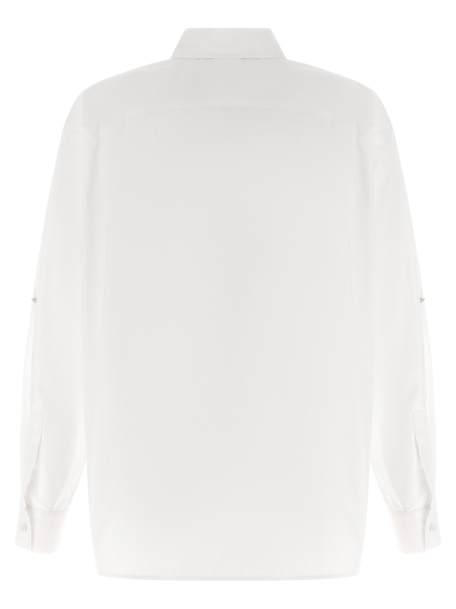 Max Mara White Cotton Blouse