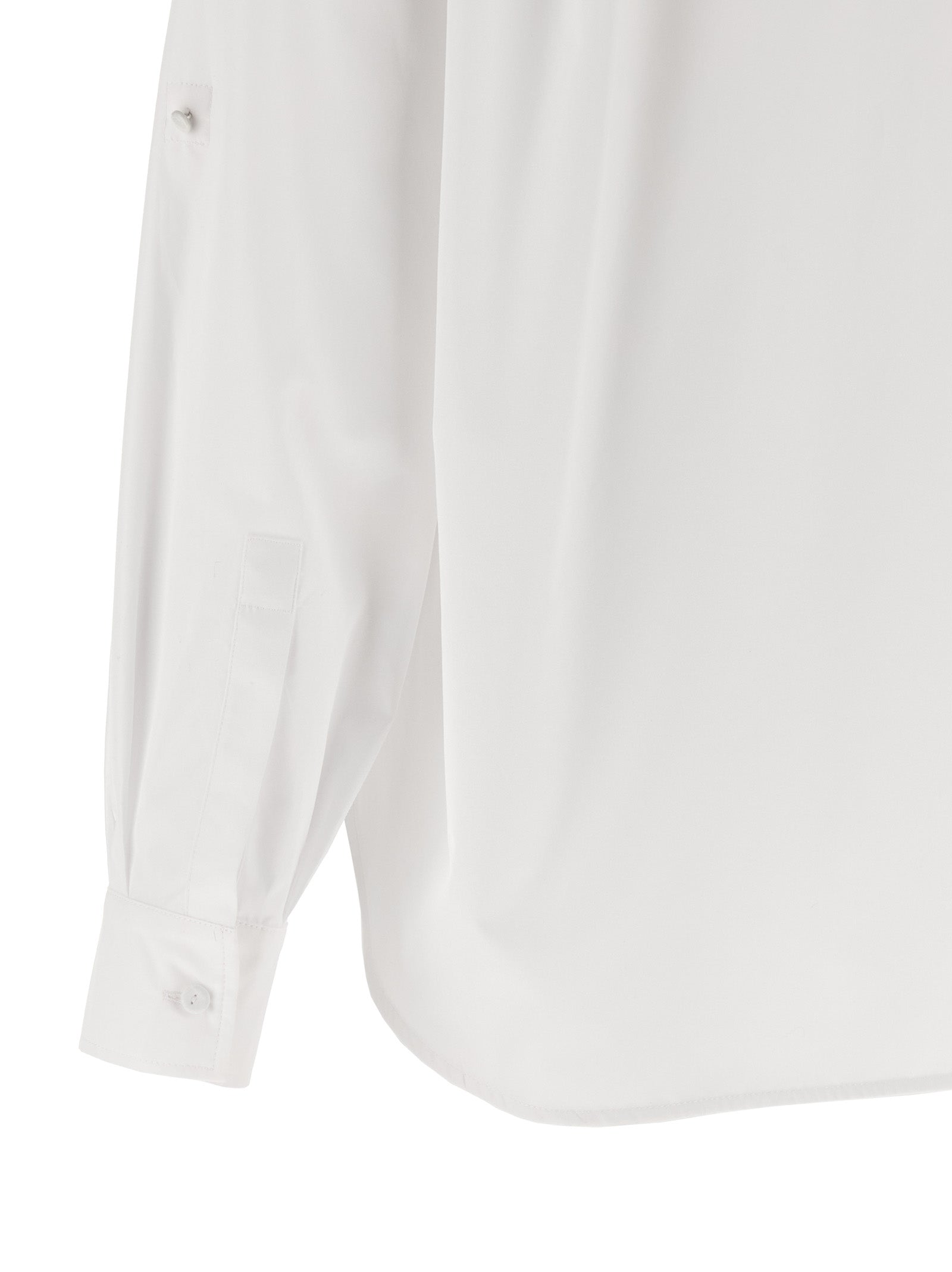 Max Mara White Cotton Blouse
