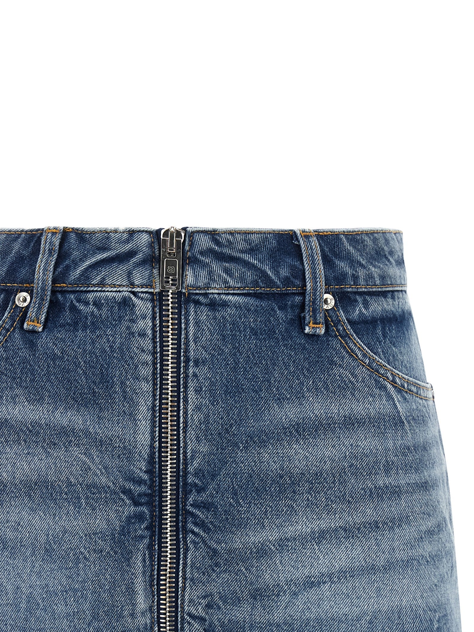 Alexander Wang Blue Cotton Bermuda Shorts