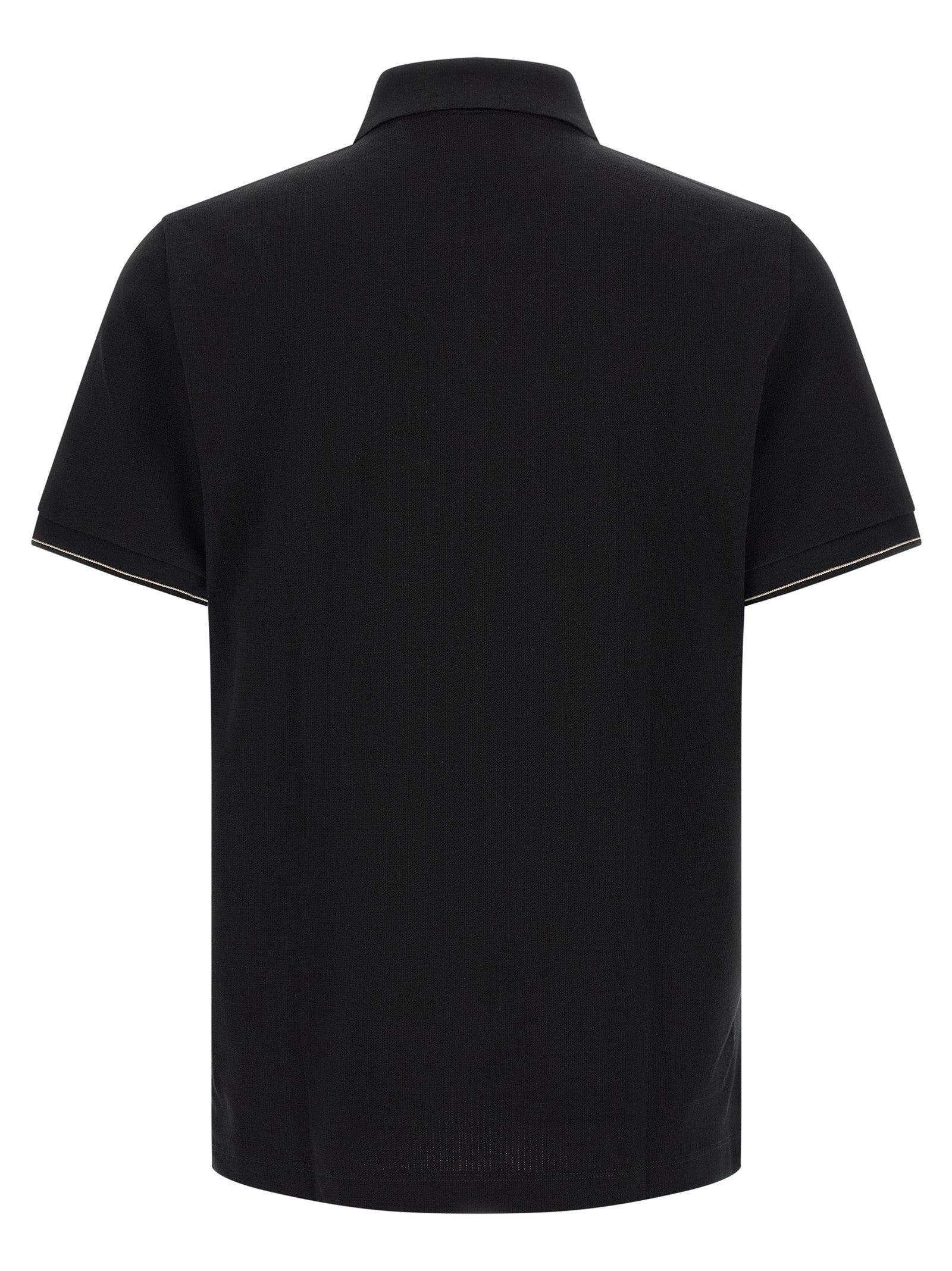 Hugo Boss Black Cotton Polo Shirt