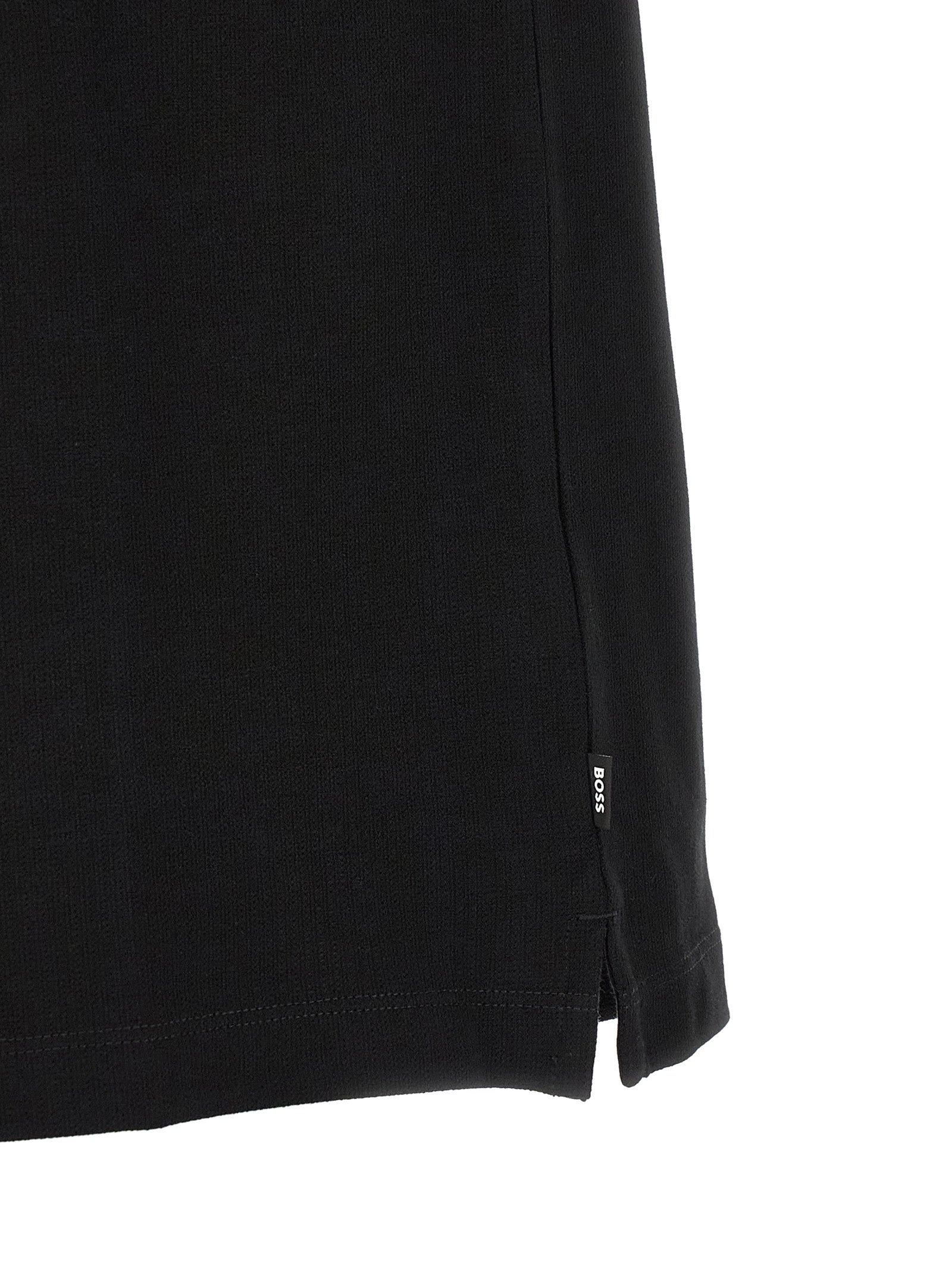 Hugo Boss Black Cotton Polo Shirt