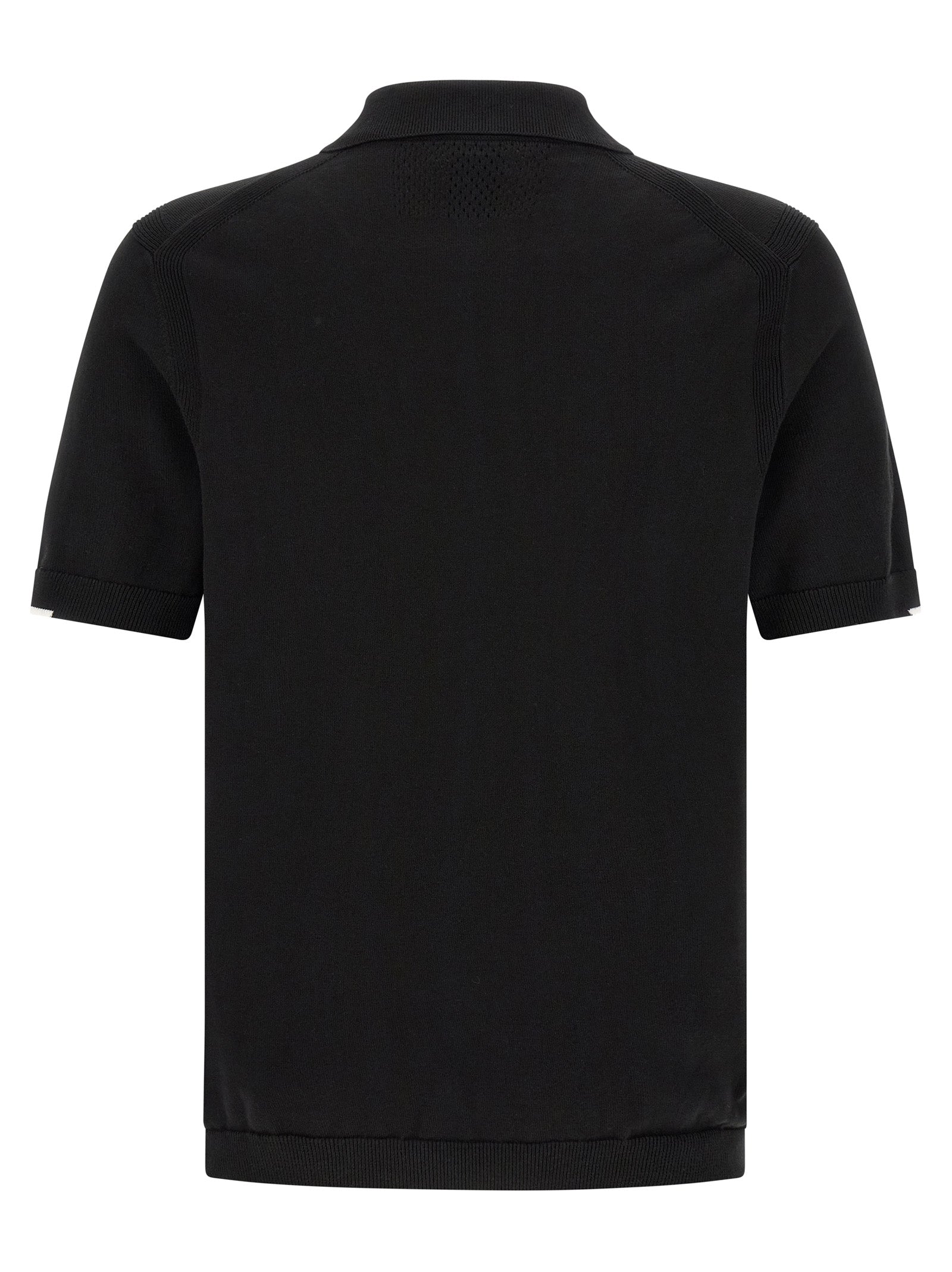 Hugo Boss Black Cotton Polo Shirt