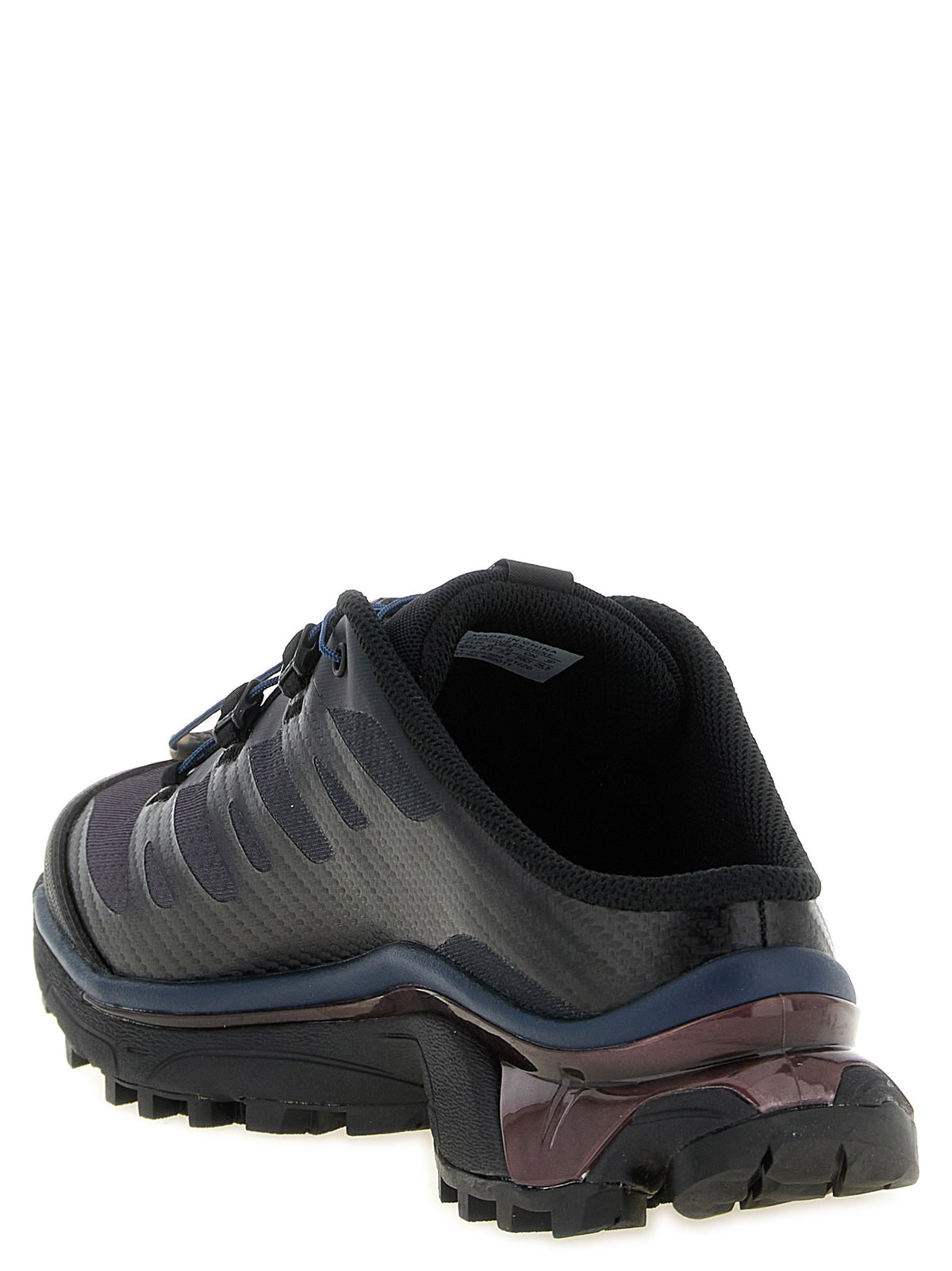 MM6 Maison Margiela Black Polyester Athletic Sneakers
