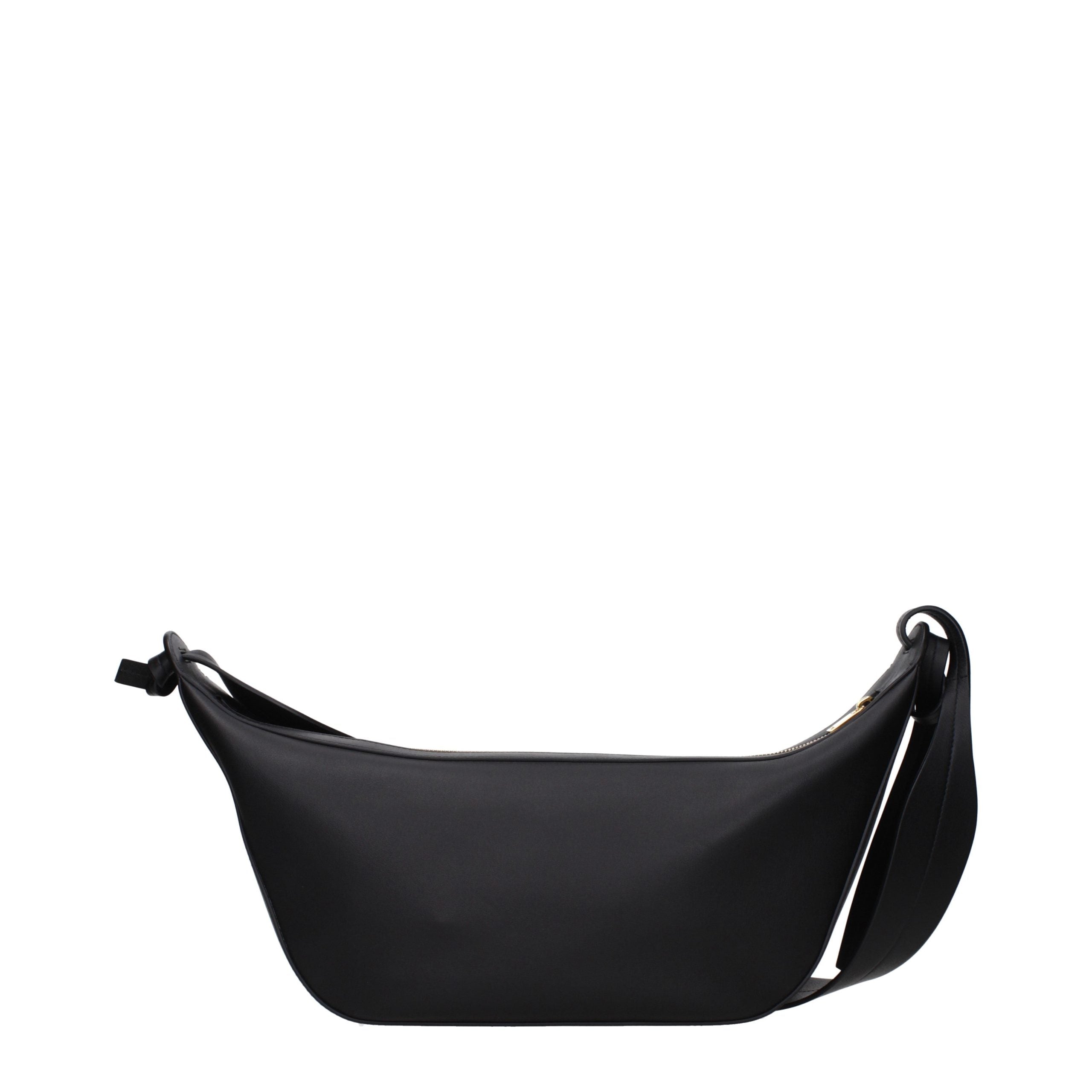 Jil Sander Black Leather Shoulder Bag