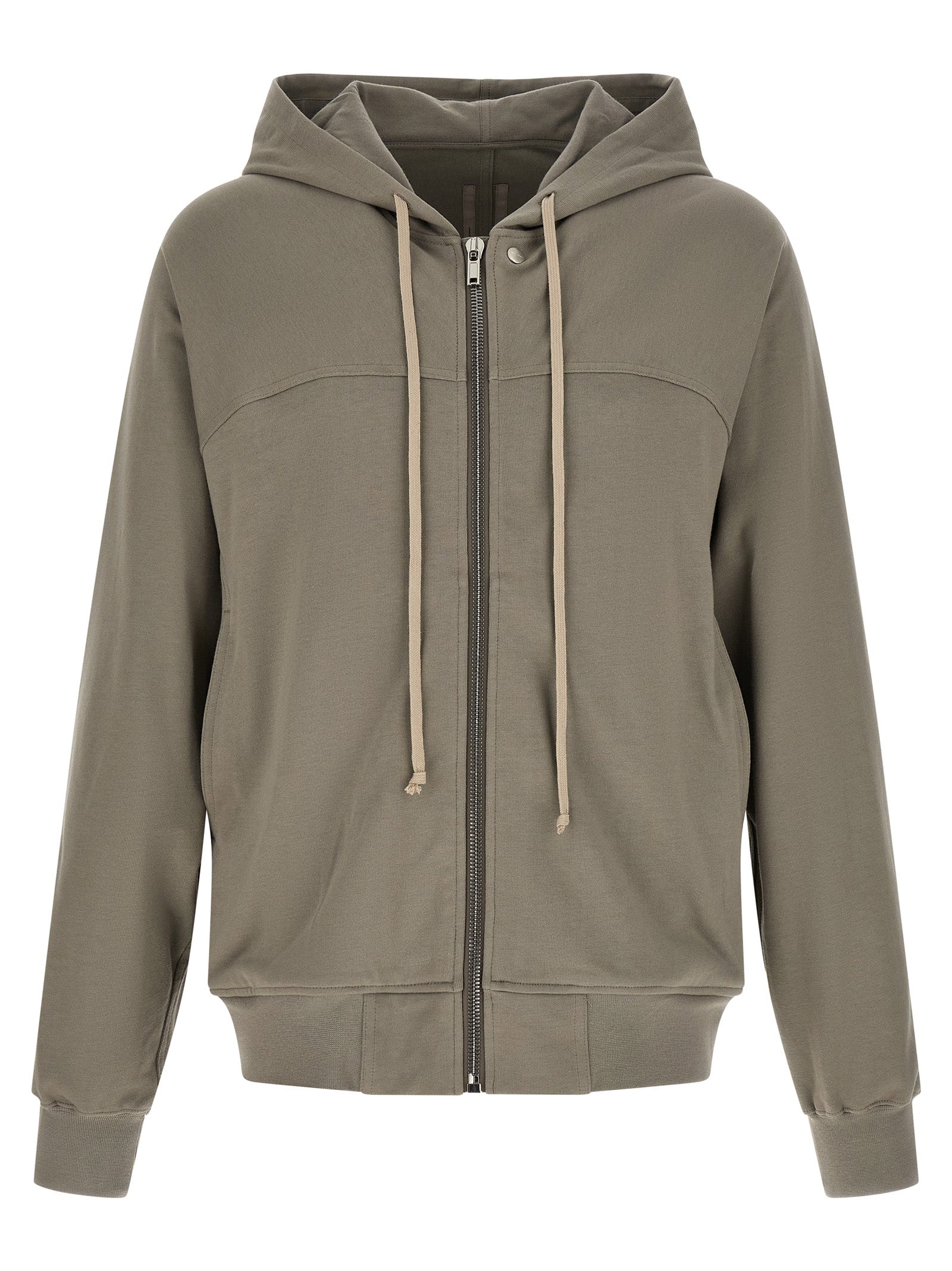 Rick Owens Gray Cotton Sweatshirt