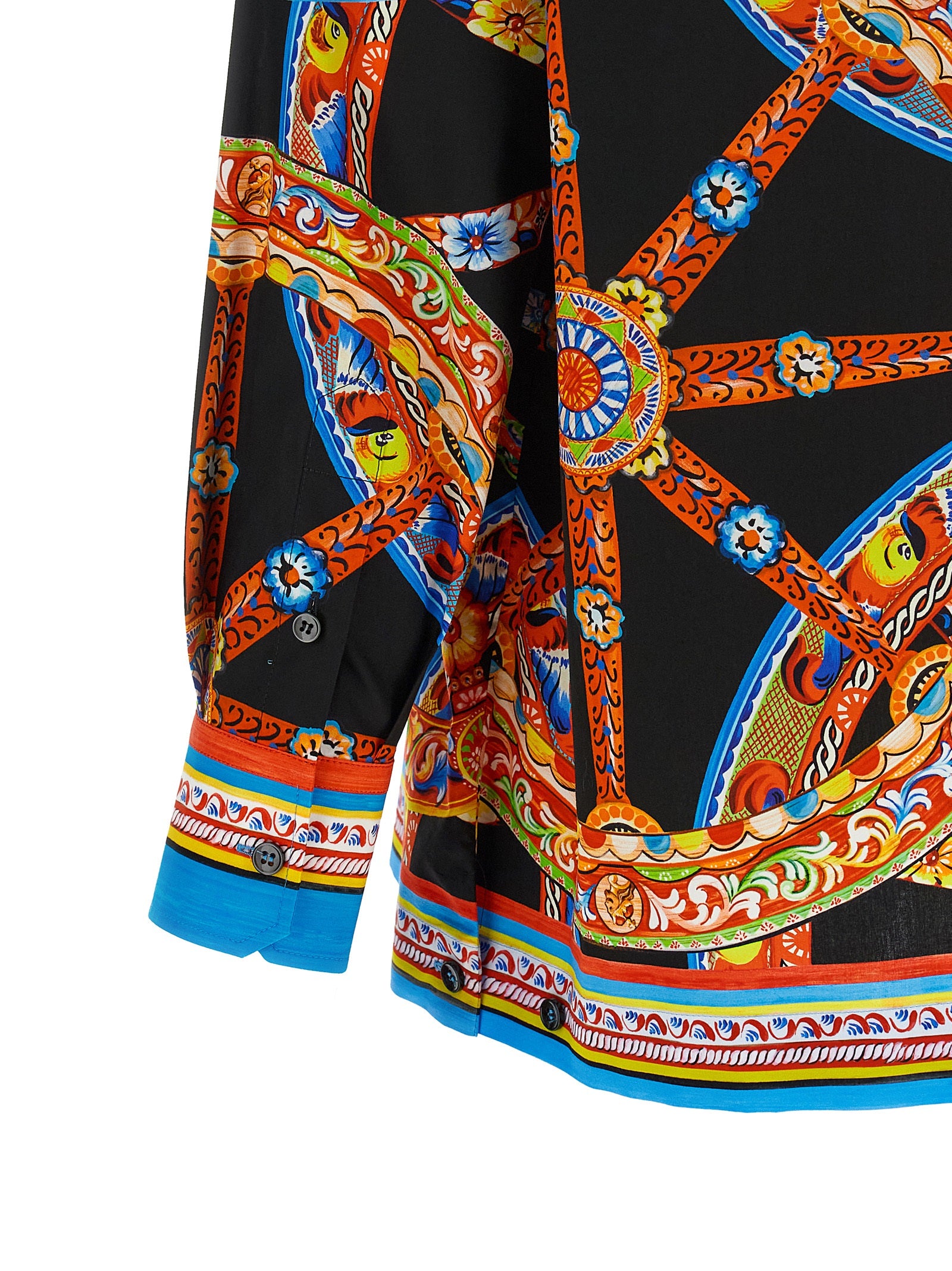 Dolce & Gabbana Multicolor Cotton Blouse