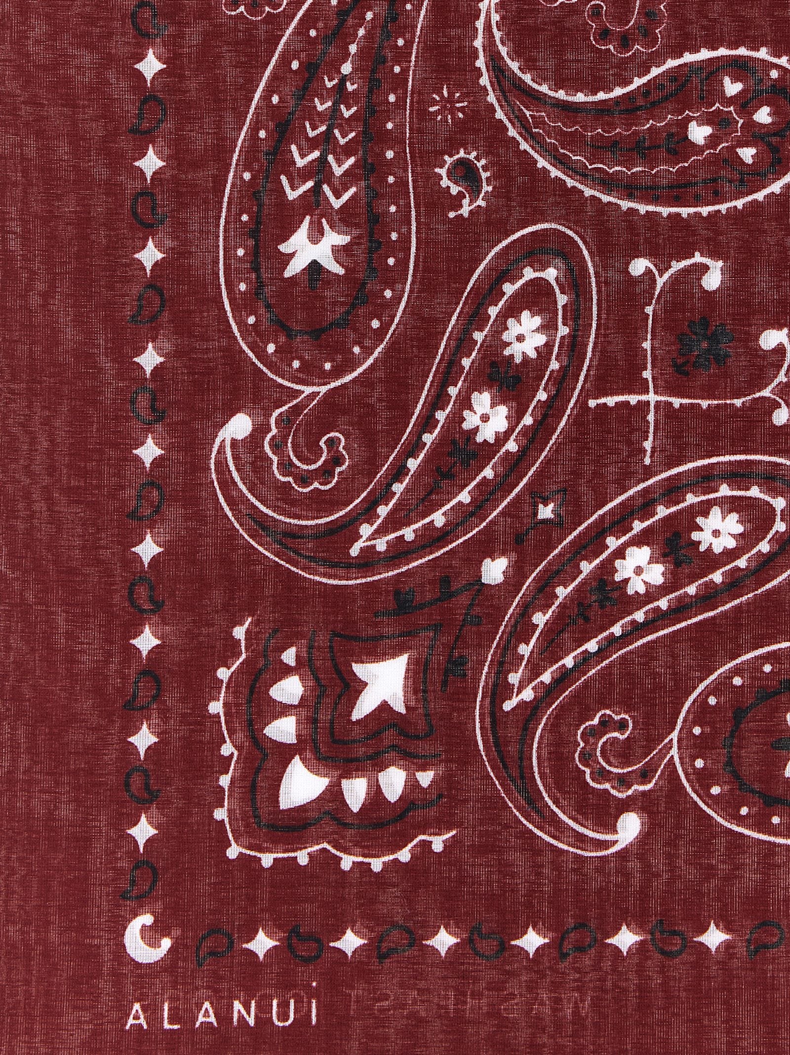 Alanui Bordeaux Cotton Accessories