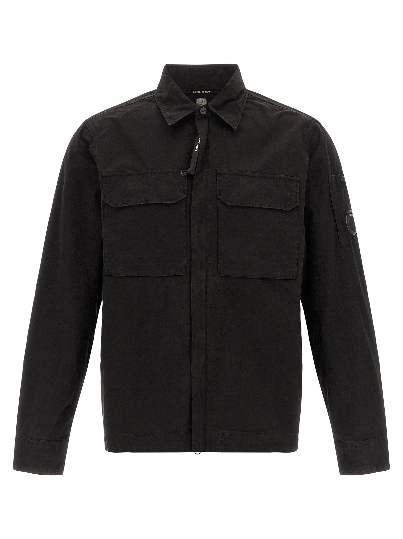 C.P. Company Black Cotton Blouse