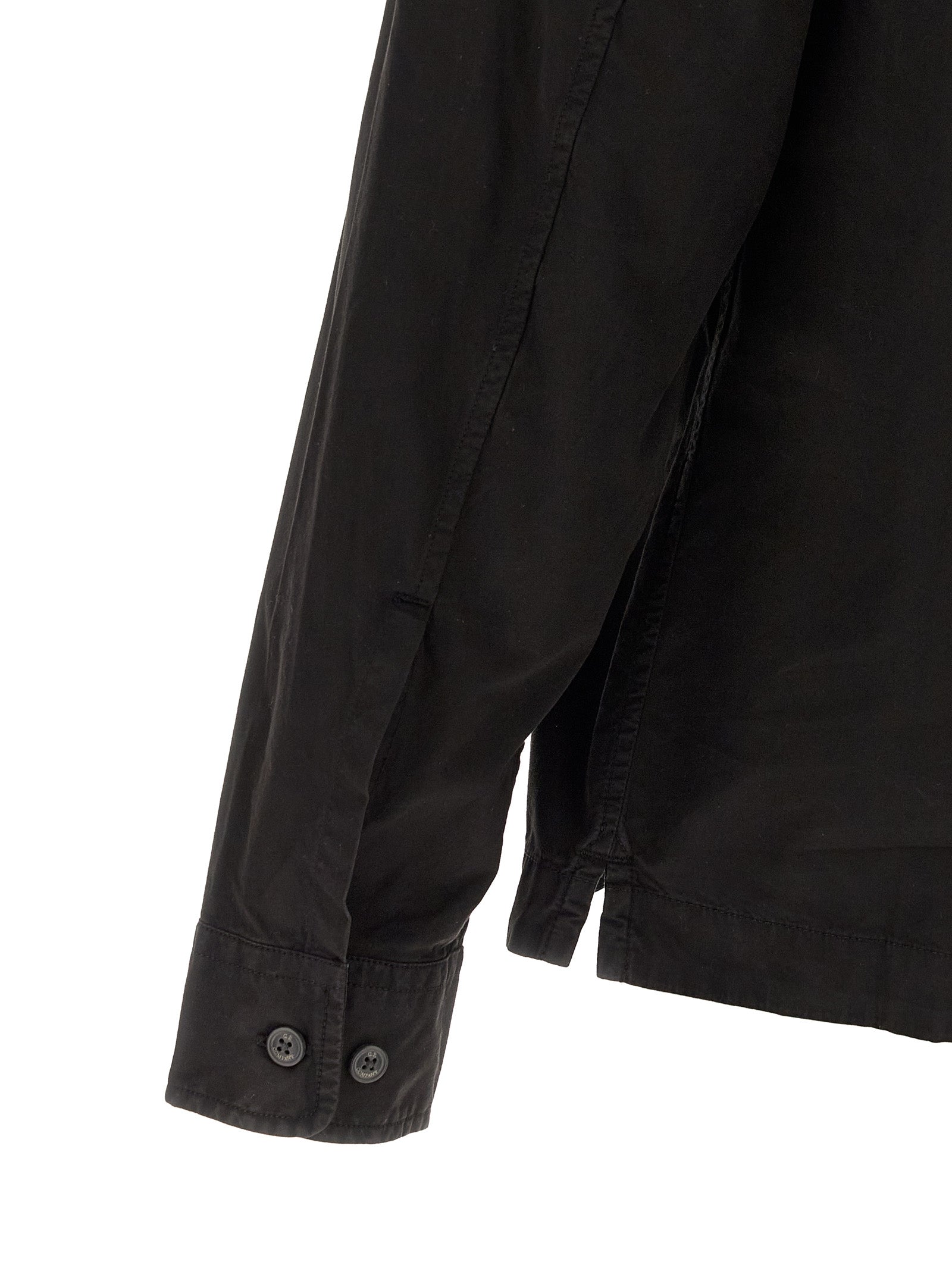 C.P. Company Black Cotton Blouse