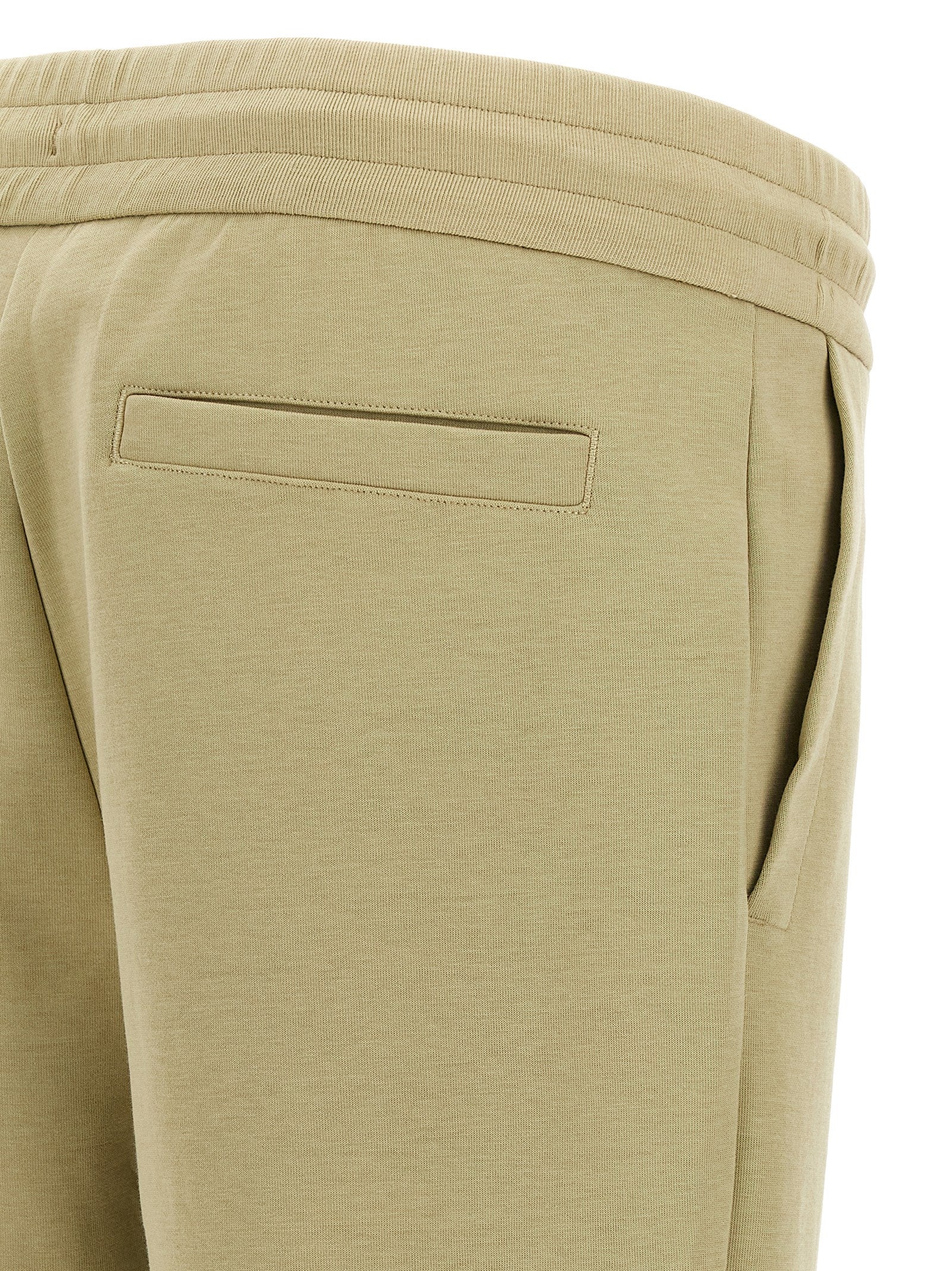 Hugo Boss Beige Cotton Joggers (Workout Pants)