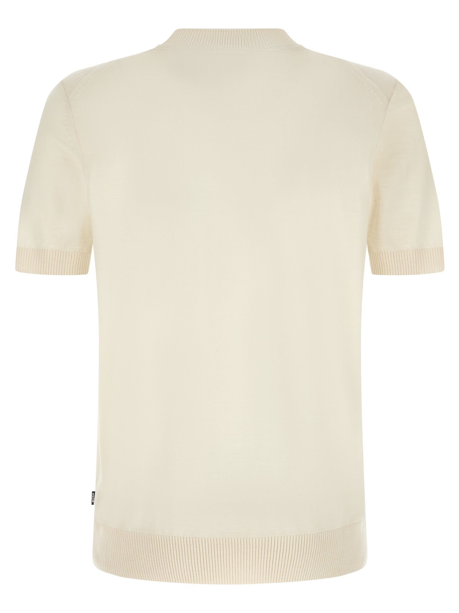 Hugo Boss White Virgin Wool T-Shirt