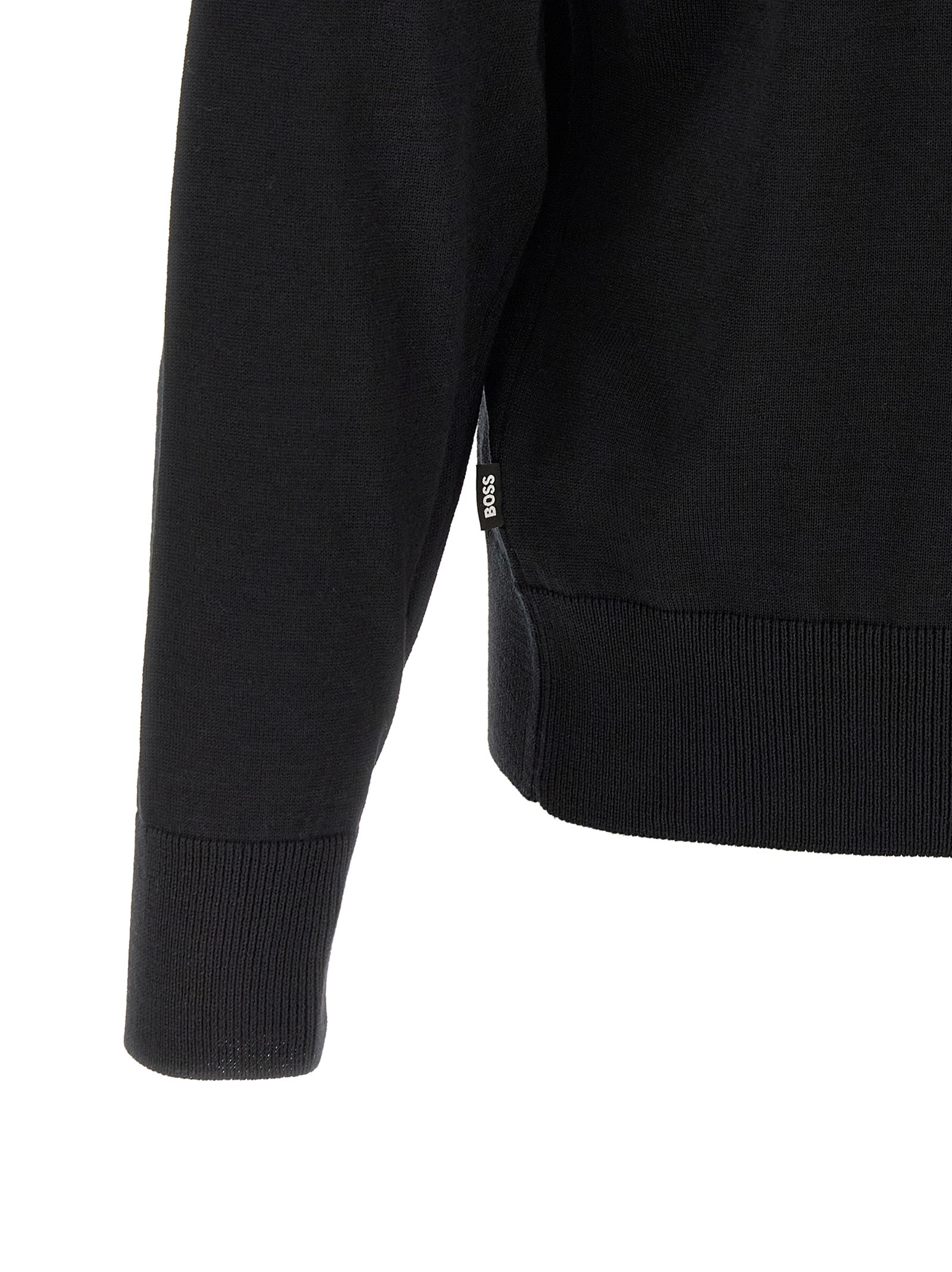Hugo Boss Black Virgin Wool Cardigan
