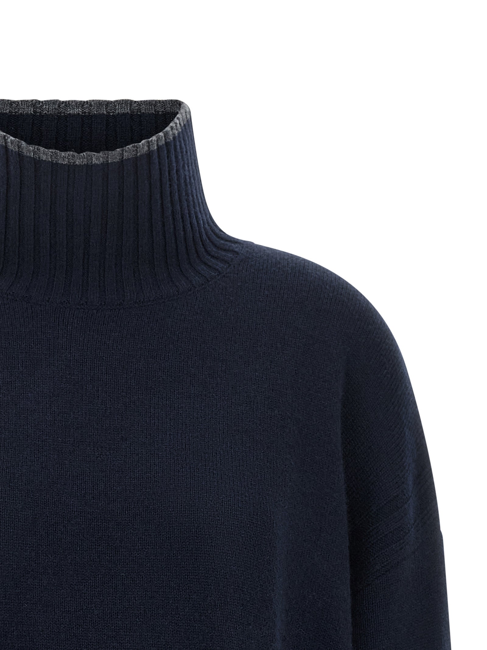 PINKO Blue Wool Cardigan