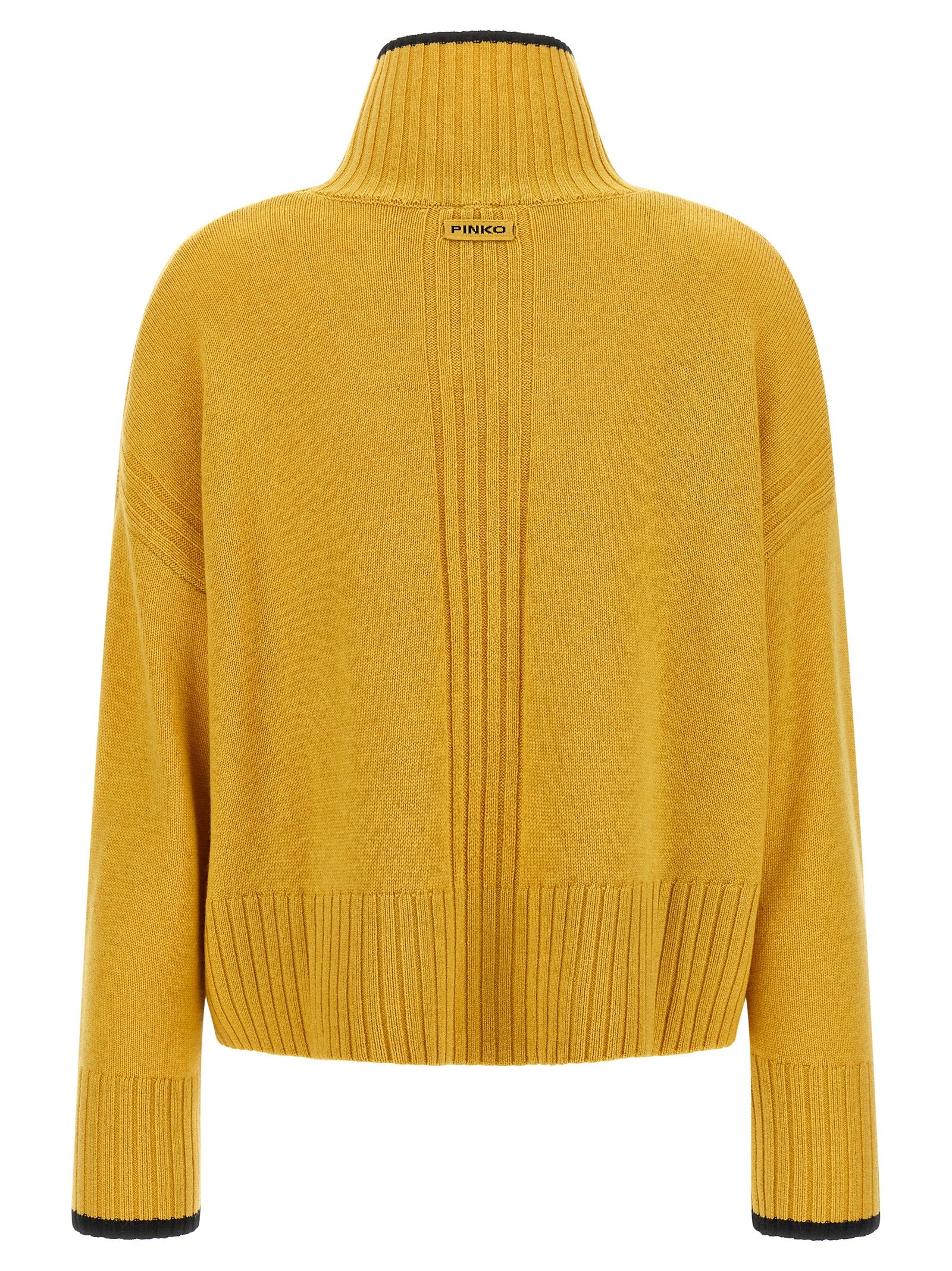 PINKO Bicolor Wool Cardigan