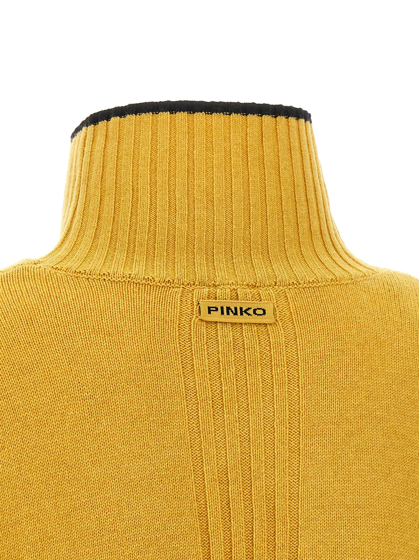 PINKO Bicolor Wool Cardigan