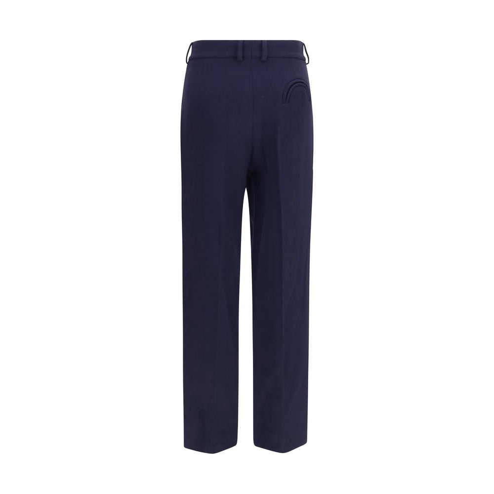 Blazé Milano Blue Wool Oves Aries Pants