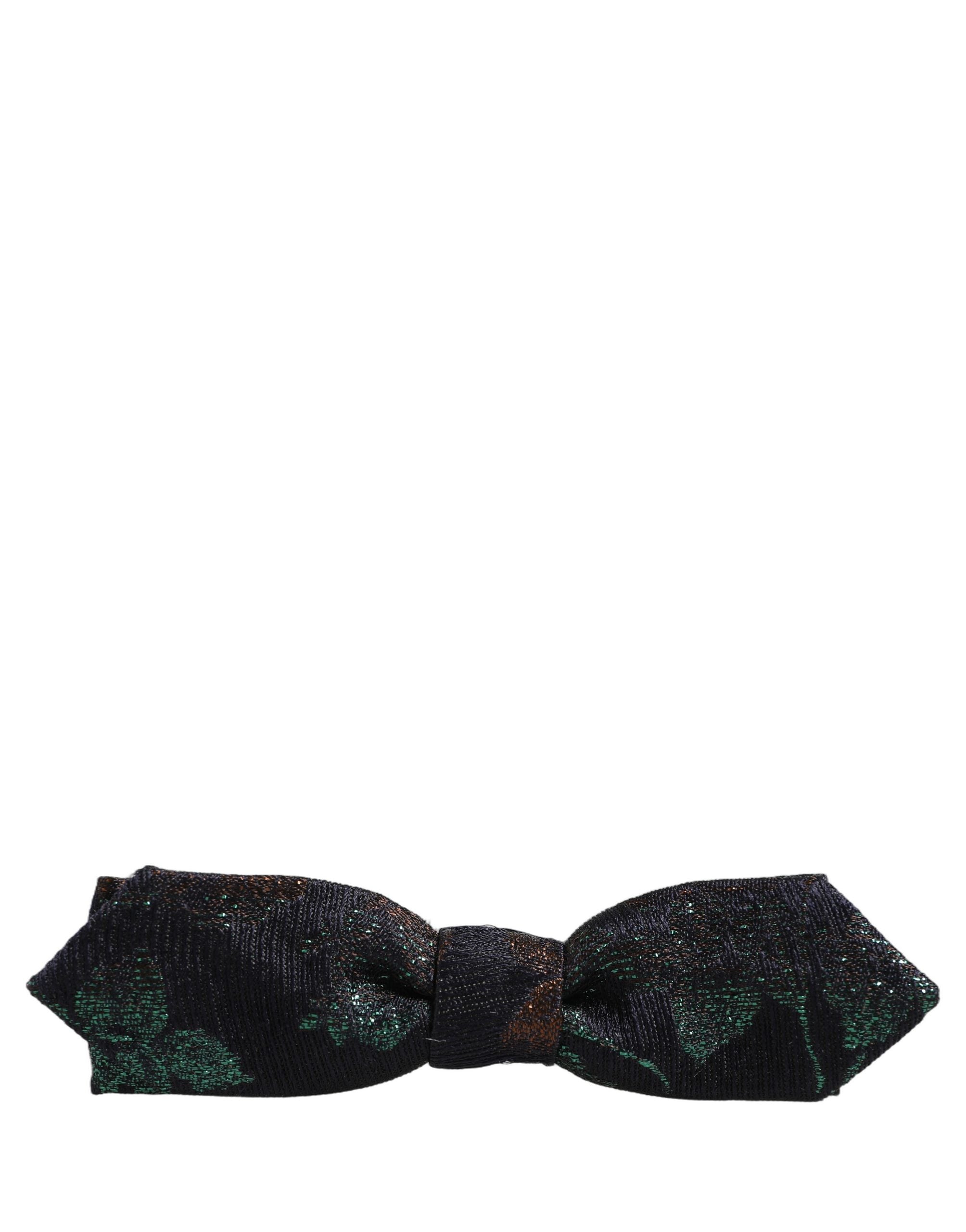 Dolce & Gabbana Men Multicolor 100% Silk Adjustable Neck Papillon Bow Tie