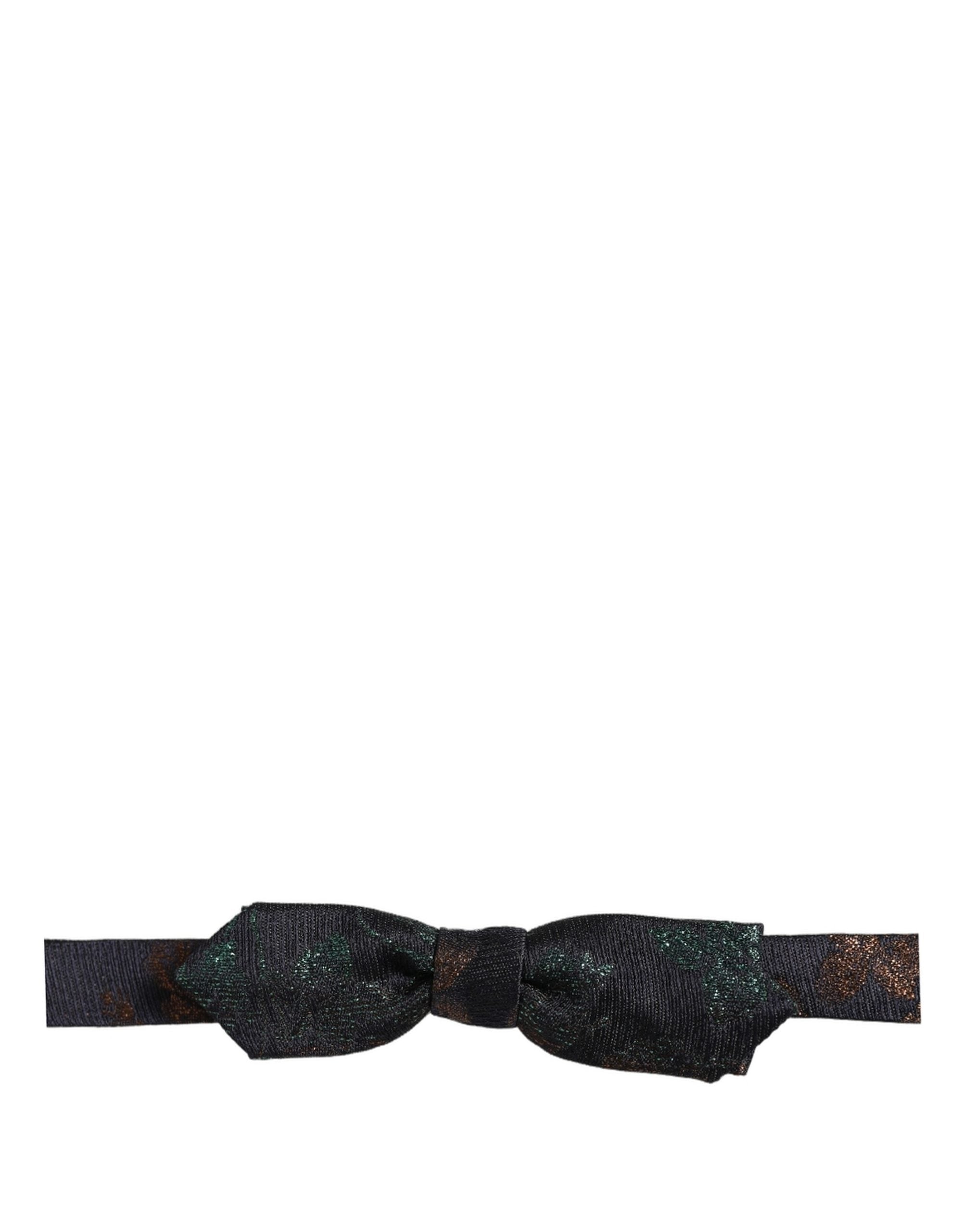 Dolce & Gabbana Men Multicolor 100% Silk Adjustable Neck Papillon Bow Tie